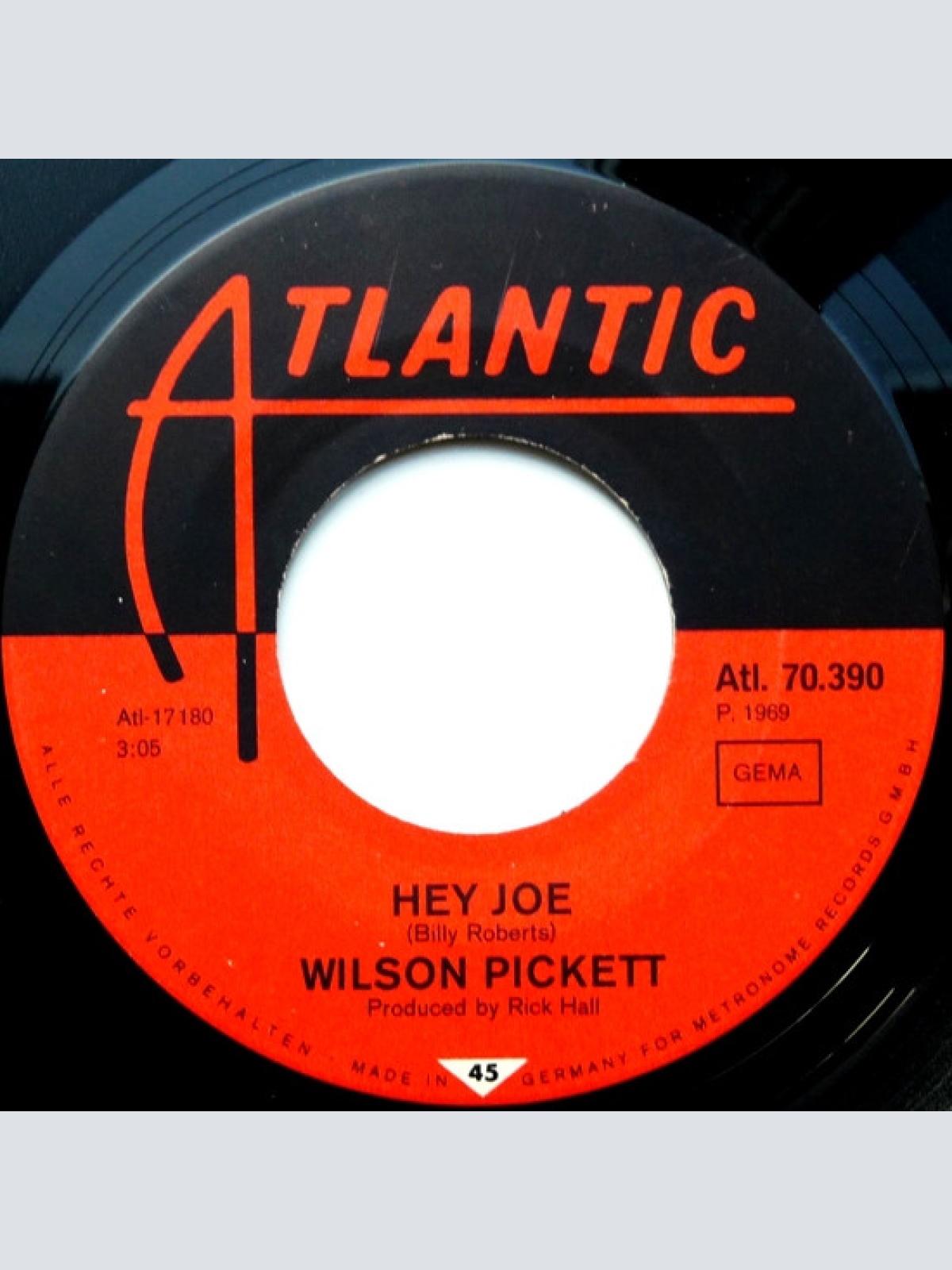 Vinyl / Wilson Pickett - Hey Joe / Night Owl