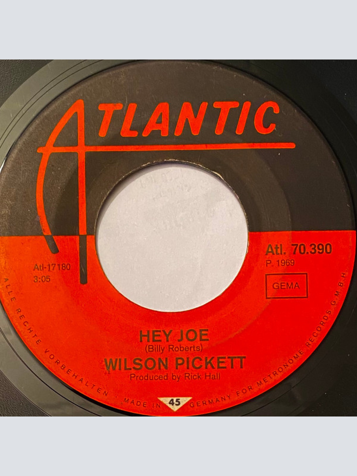 Vinyl / Wilson Pickett - Hey Joe / Night Owl