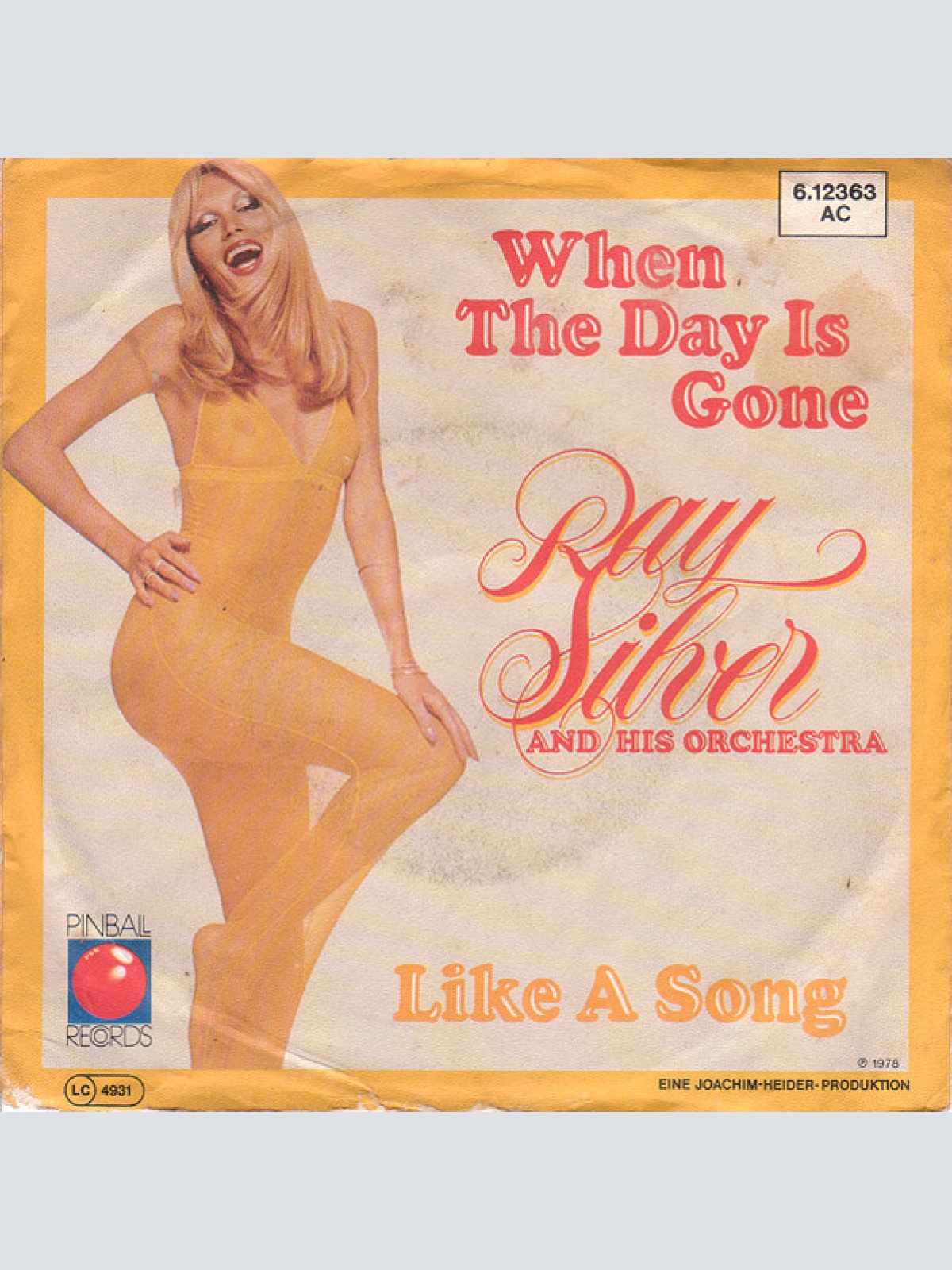 Vinyl / Ray Silver And His Orchestra - When The Day Is Gone