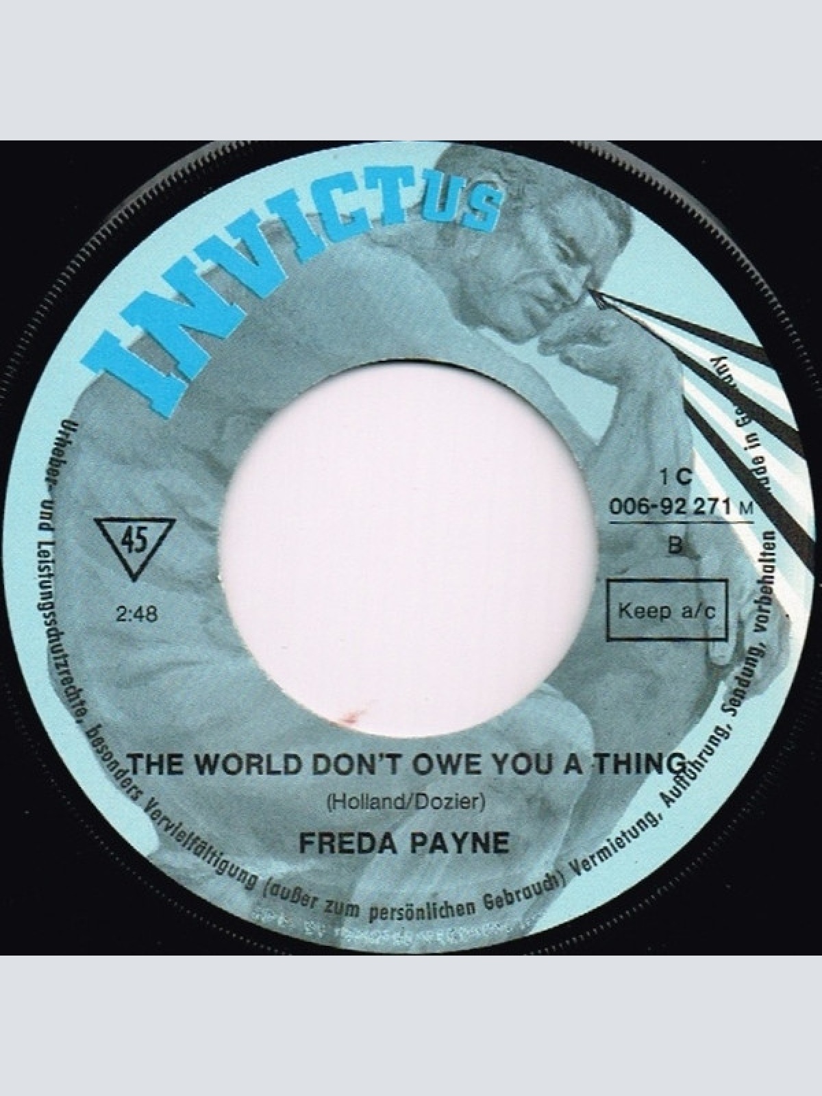 Vinyl / Freda Payne - Cherish What Is Dear To You (While It's Near To You)