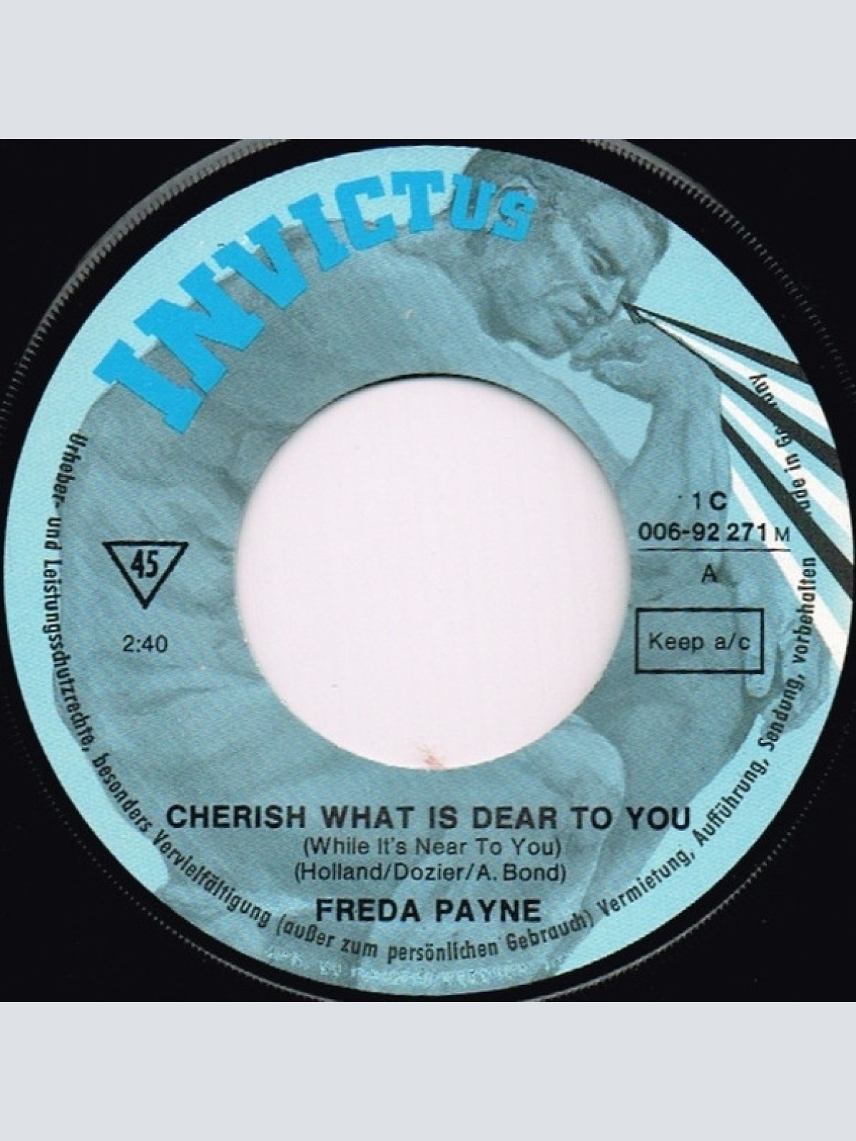 Vinyl / Freda Payne - Cherish What Is Dear To You (While It's Near To You)