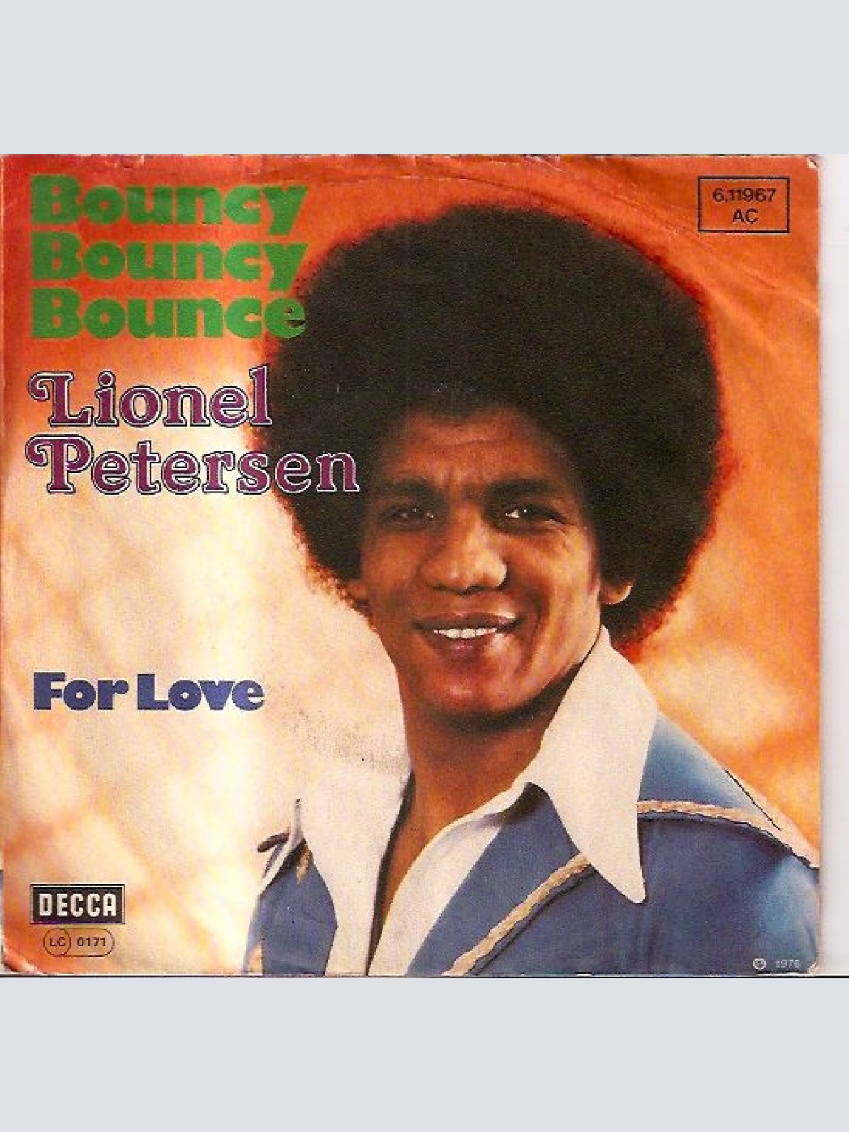 Vinyl / Lionel Petersen - Bouncy Bouncy Bounce