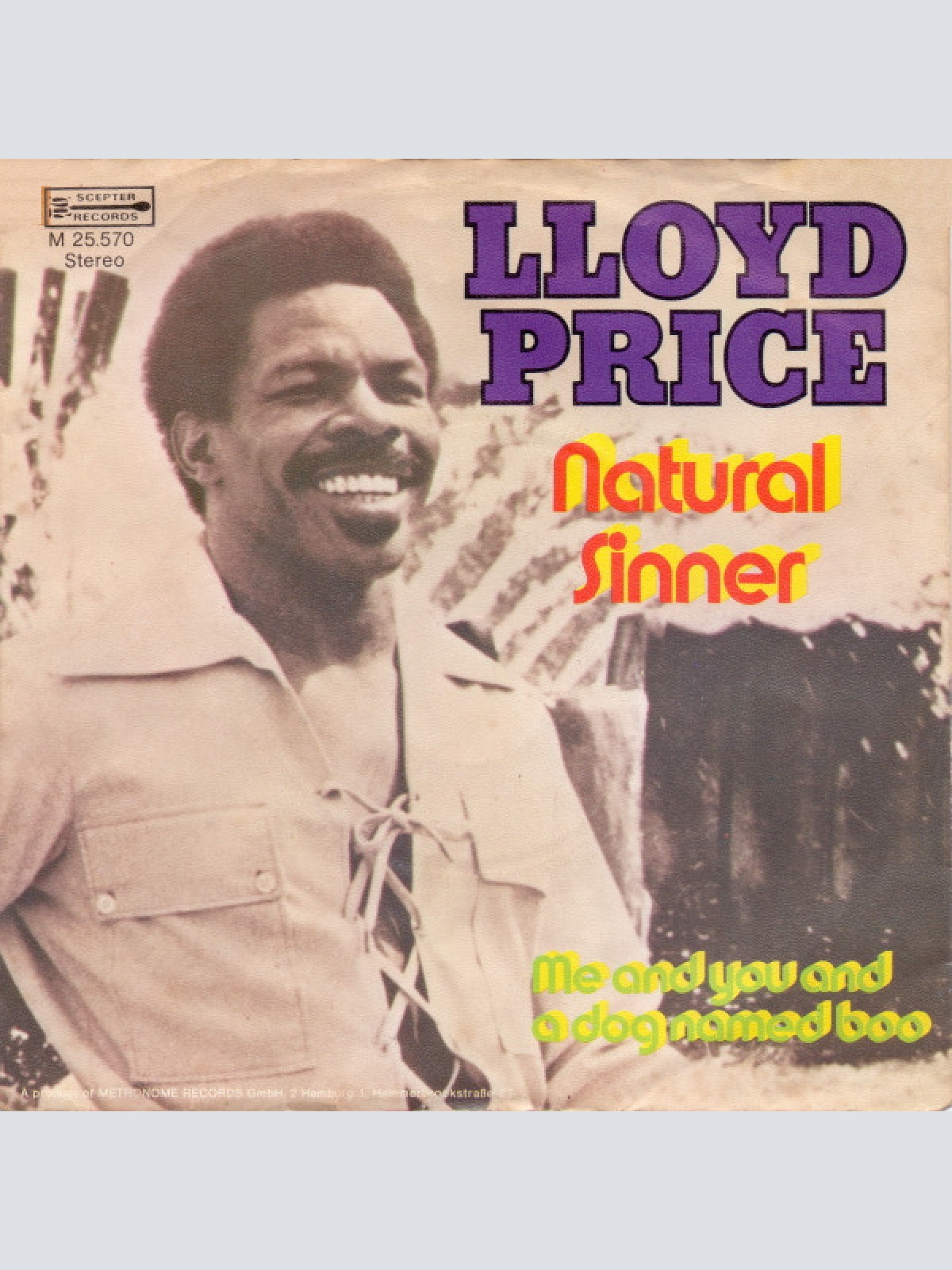 Vinyl / Lloyd Price - Natural Sinner