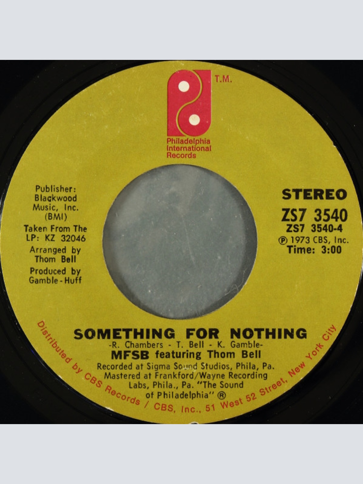 Vinyl / MFSB Featuring The Three Degrees - TSOP (The Sound Of Philadelphia)