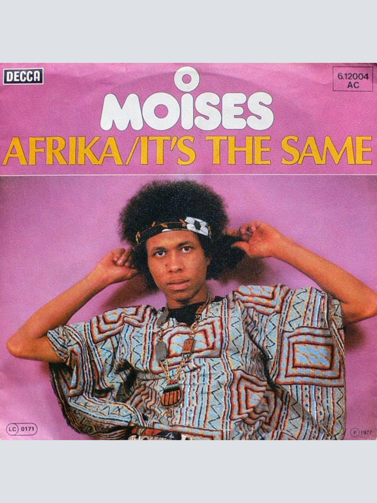 Vinyl / Moises* - Afrika / It's The Same