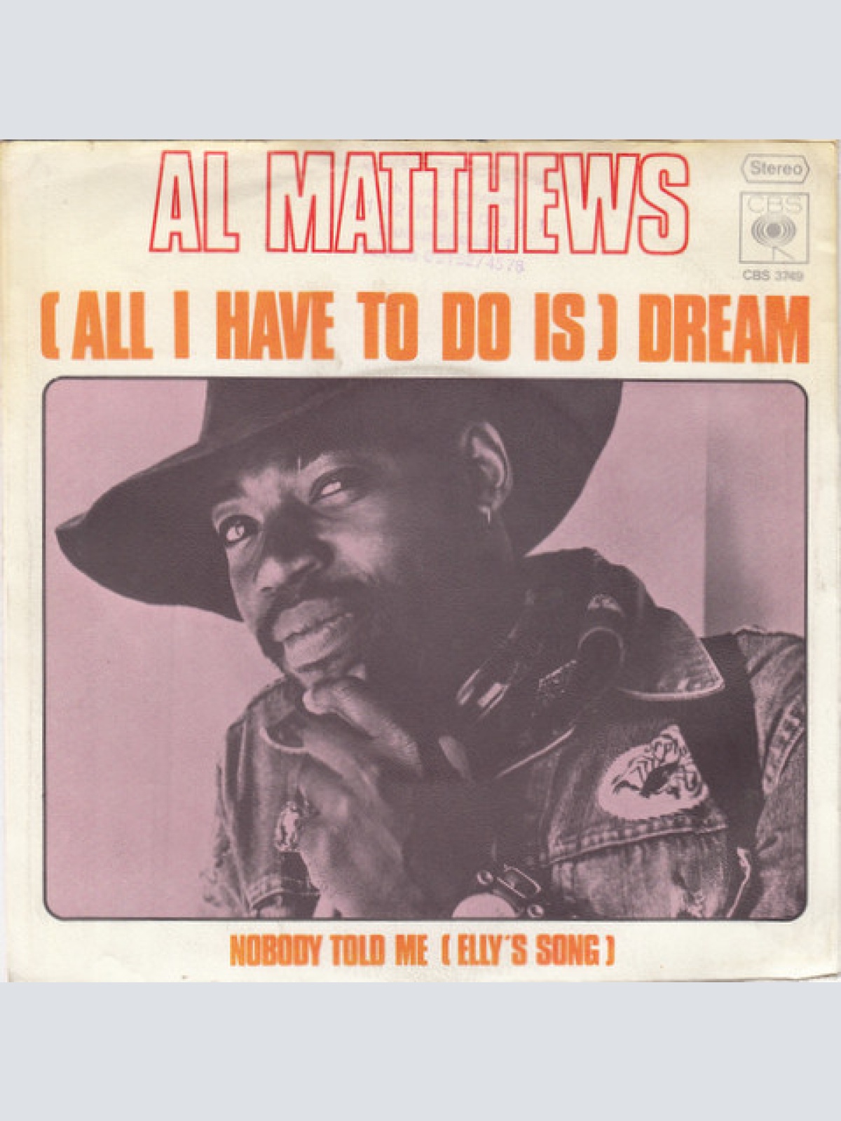 Vinyl / Al Matthews - (All I Have To Do Is) Dream