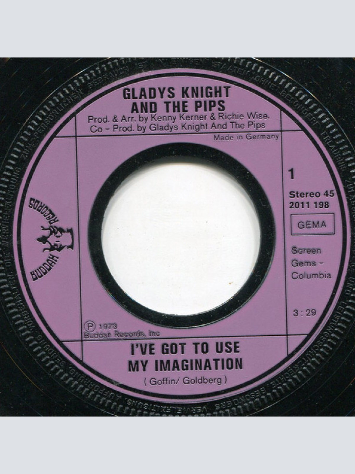 Vinyl / Gladys Knight & The Pips* - I've Got To Use My Imagination / I Can See Clearly Now