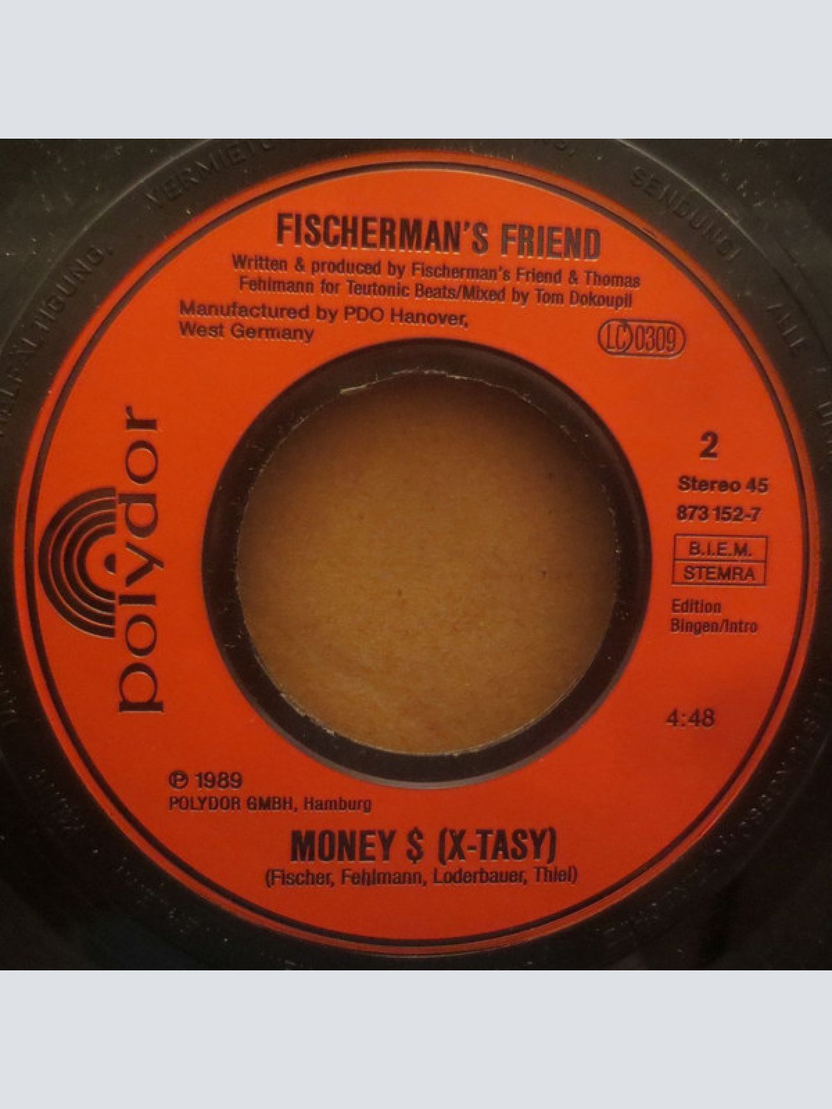 Vinyl / Fischerman's Friend - Money $