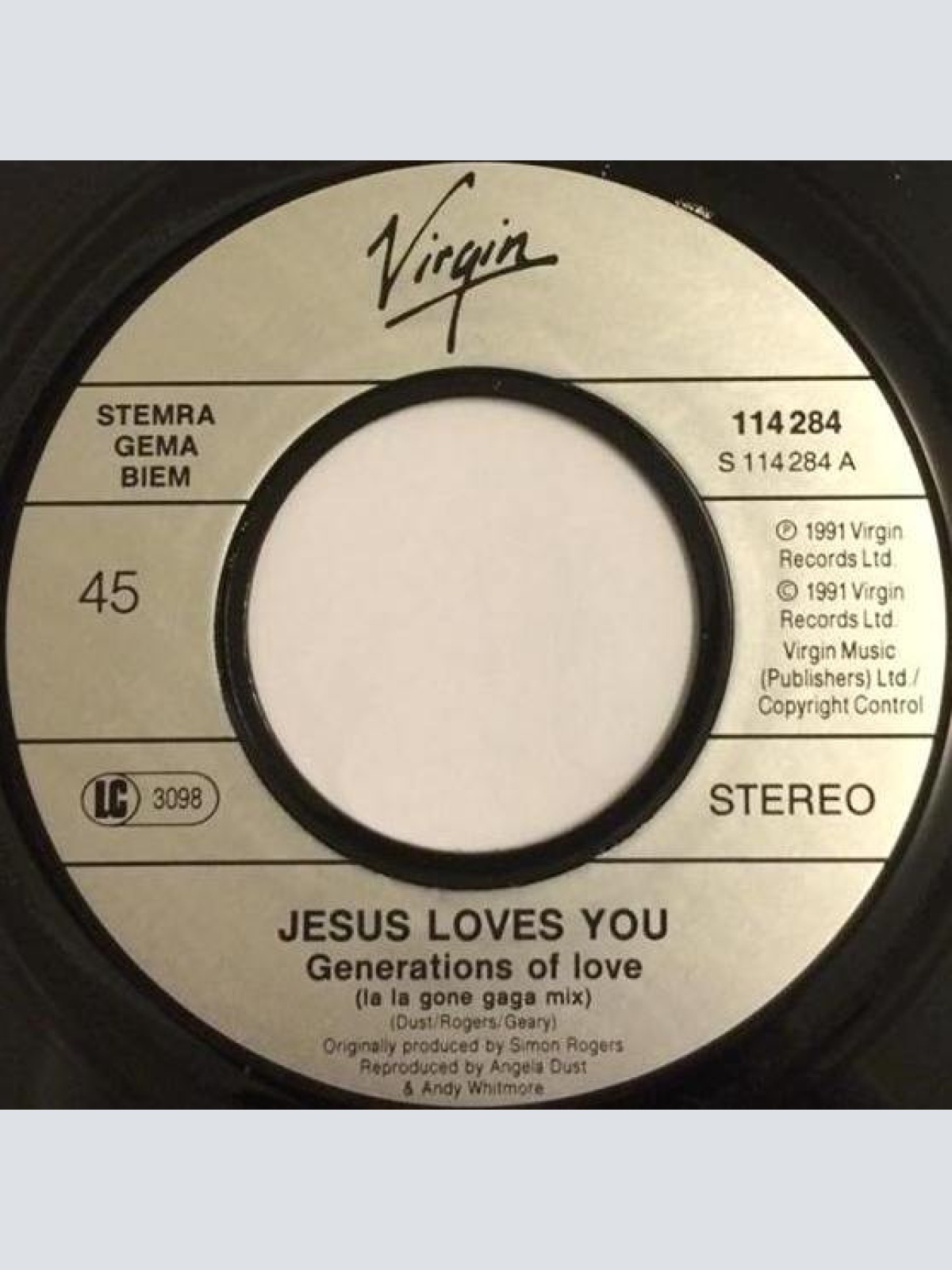 Vinyl / Jesus Loves You - Generations Of Love