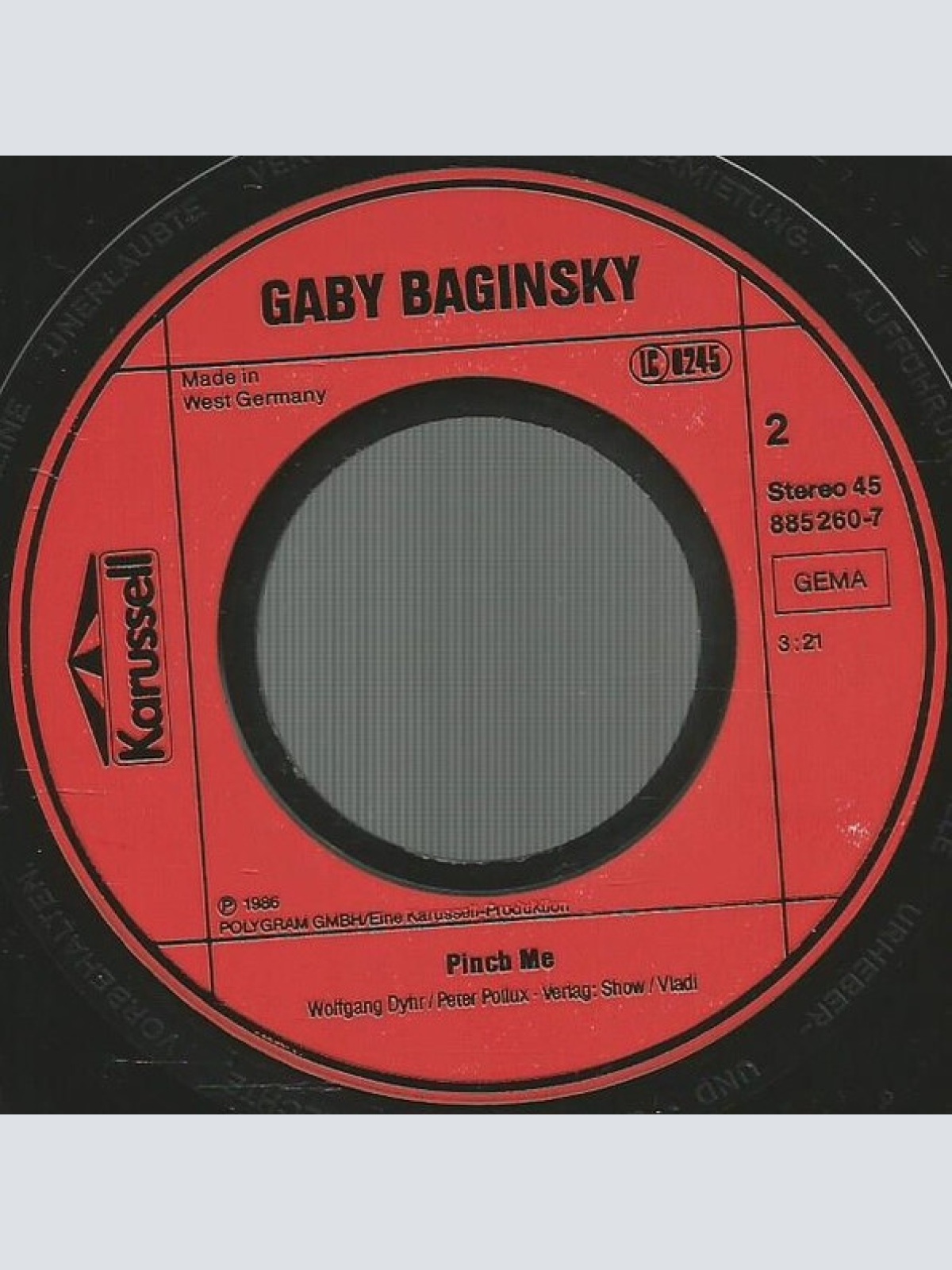 Vinyl / Gaby Baginsky - Feuer Und Wasser