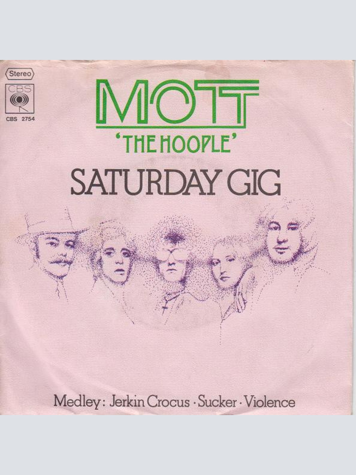 Vinyl / Mott The Hoople - Saturday Gig