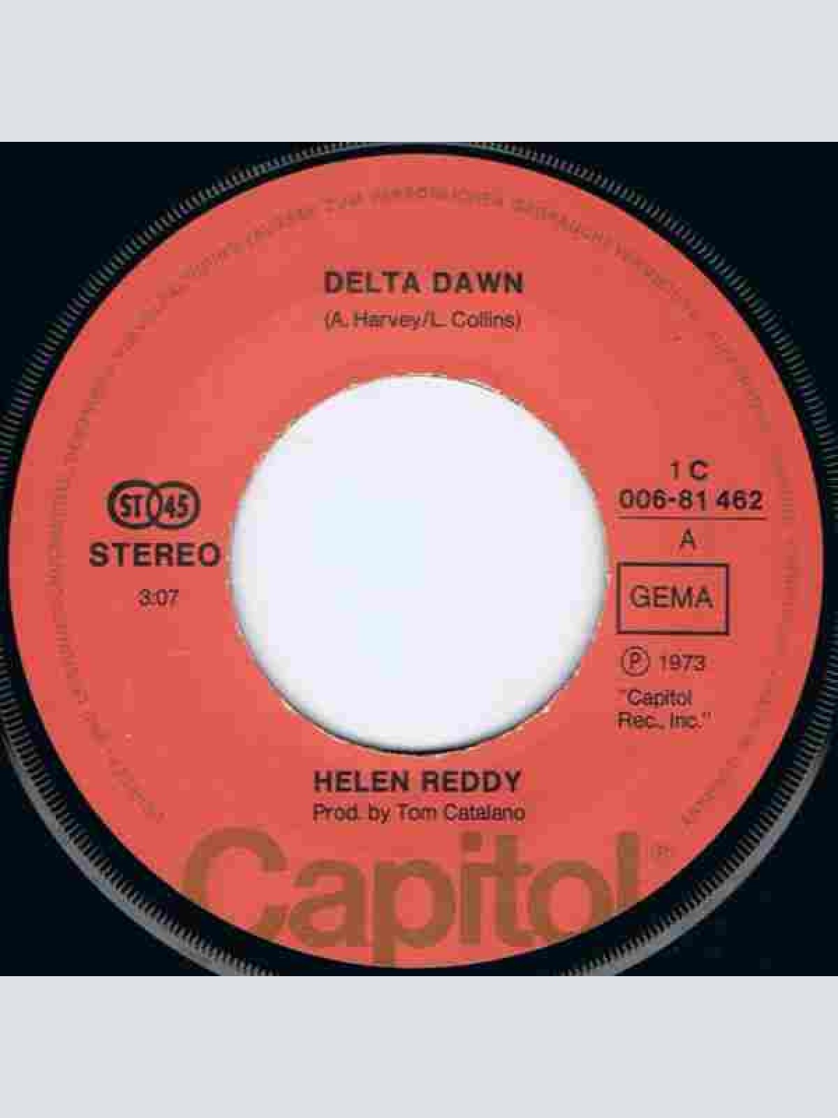 Vinyl / Helen Reddy - Delta Dawn