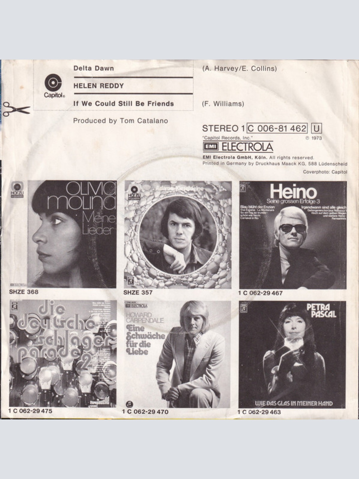 Vinyl / Helen Reddy - Delta Dawn