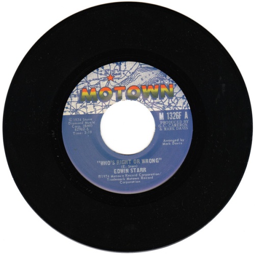 Vinyl / Edwin Starr - Who's Right Or Wrong