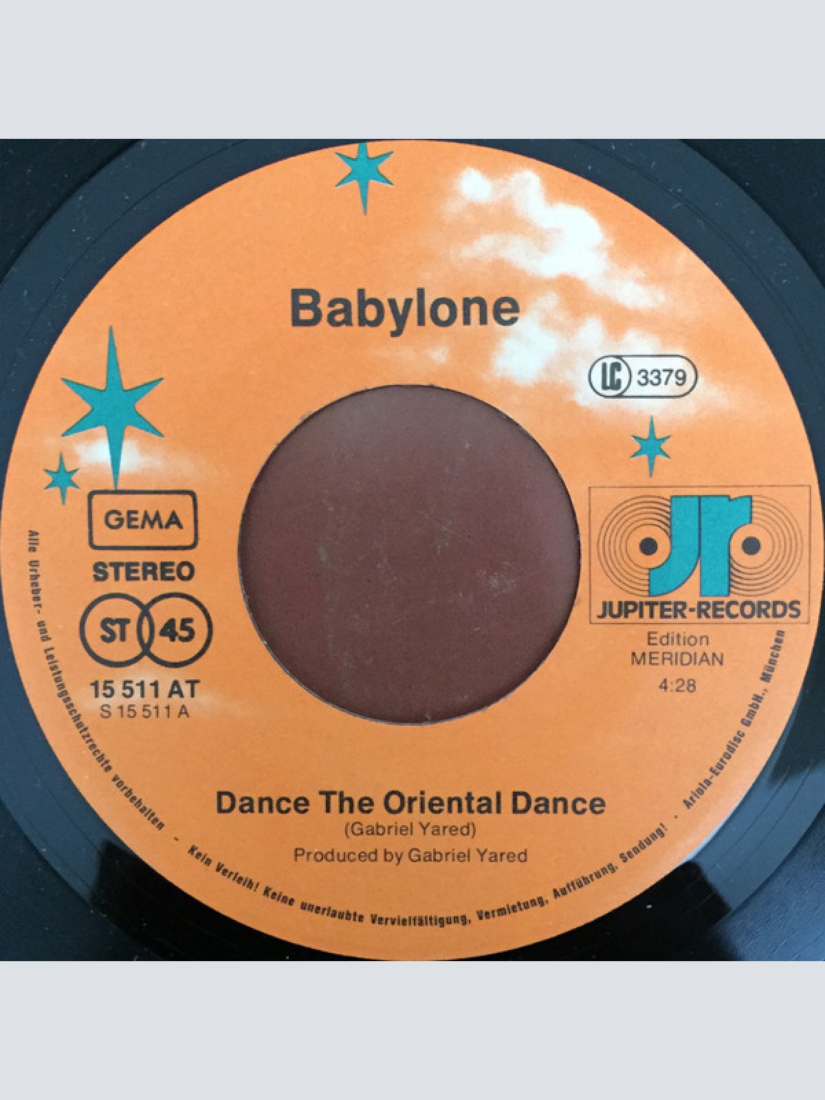Vinyl / Babylone - Dance The Oriental Dance
