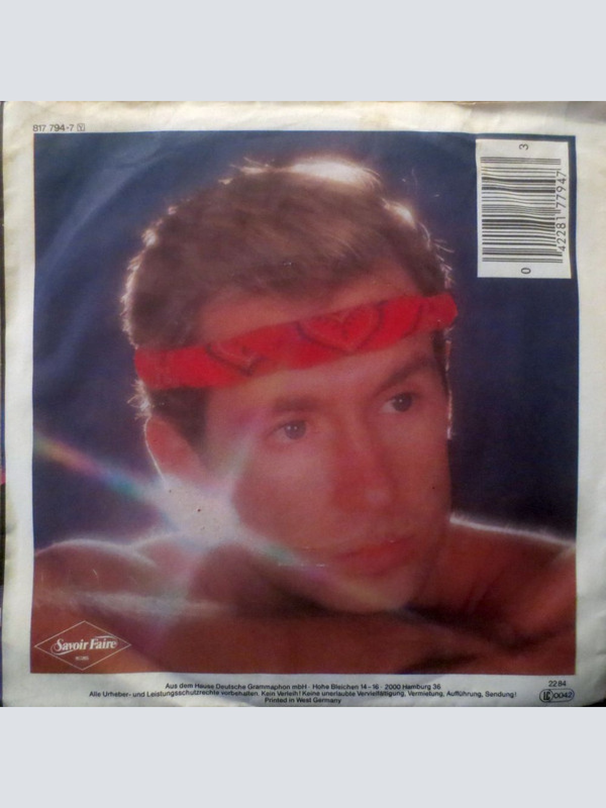 Vinyl / Gary Low - Forever, Tonight And All My Life