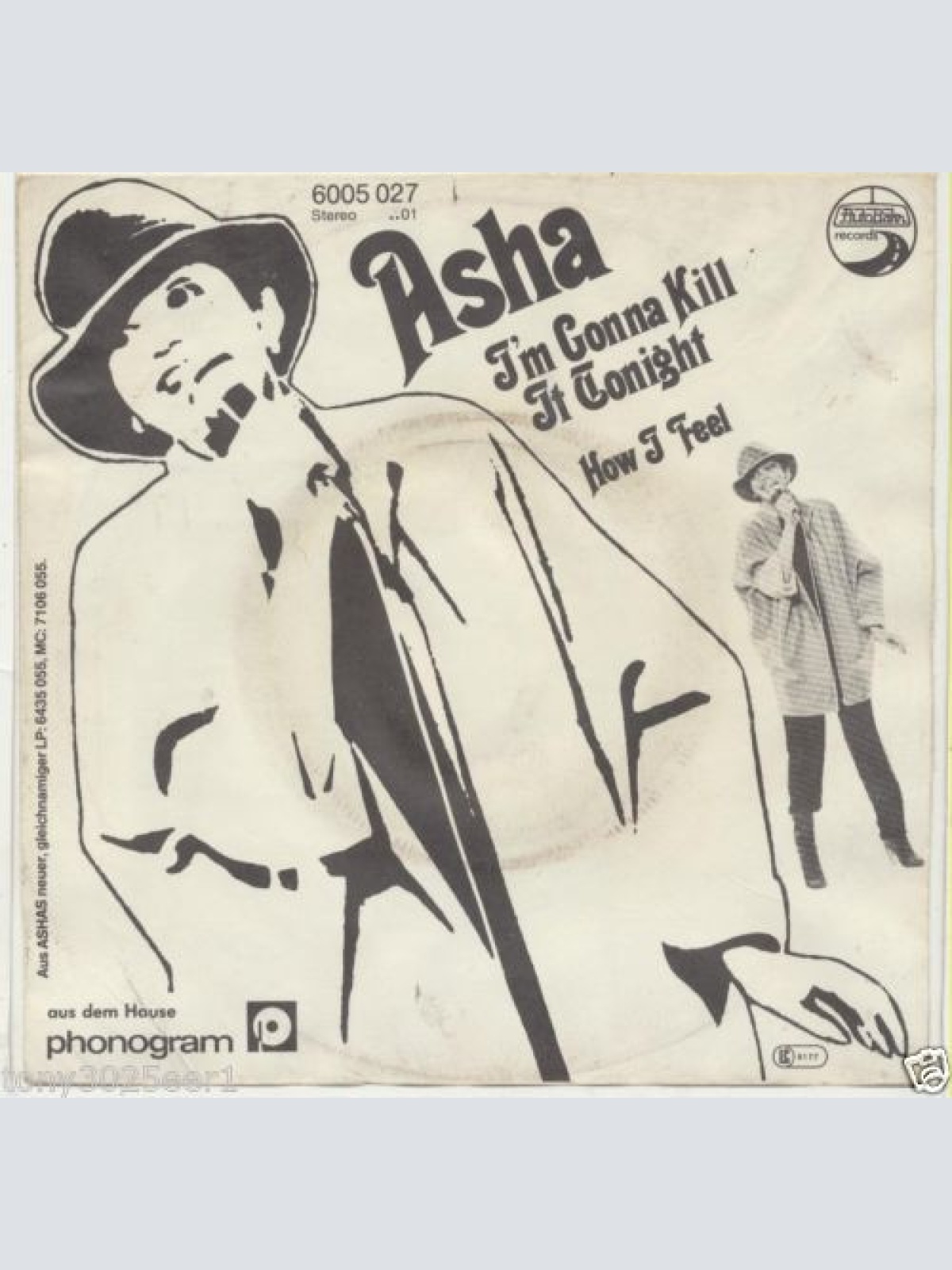 Vinyl / Asha* - I'm Gonna Kill It Tonight