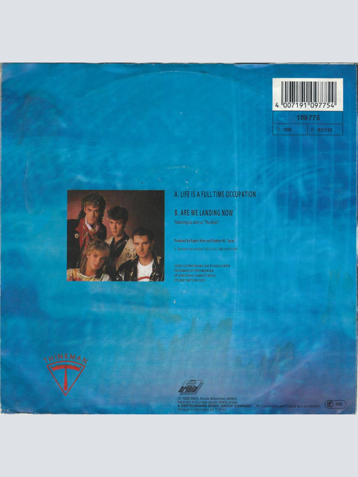 Vinyl / Thinkman - Life Is A Full Time Occupation