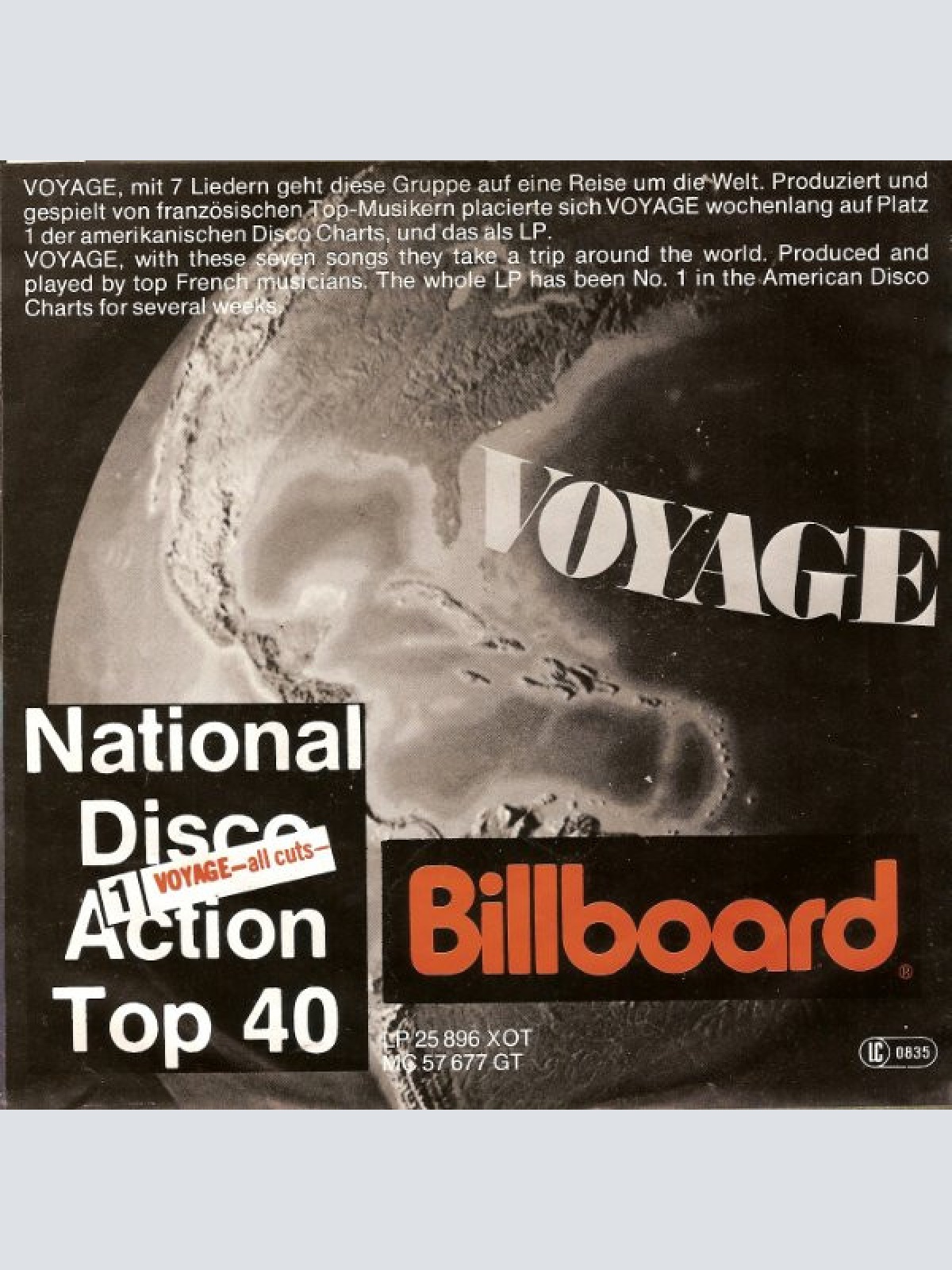 Vinyl / Voyage - From East To West / Scotch Machine