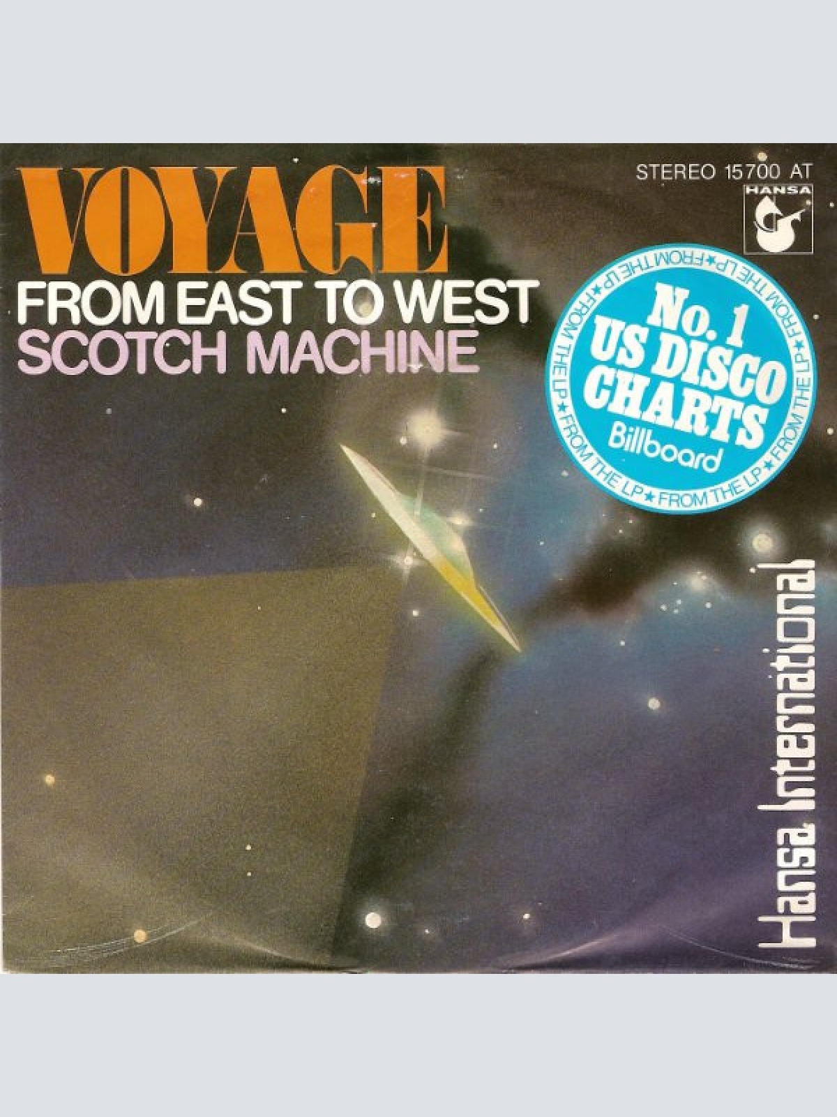 Vinyl / Voyage - From East To West / Scotch Machine