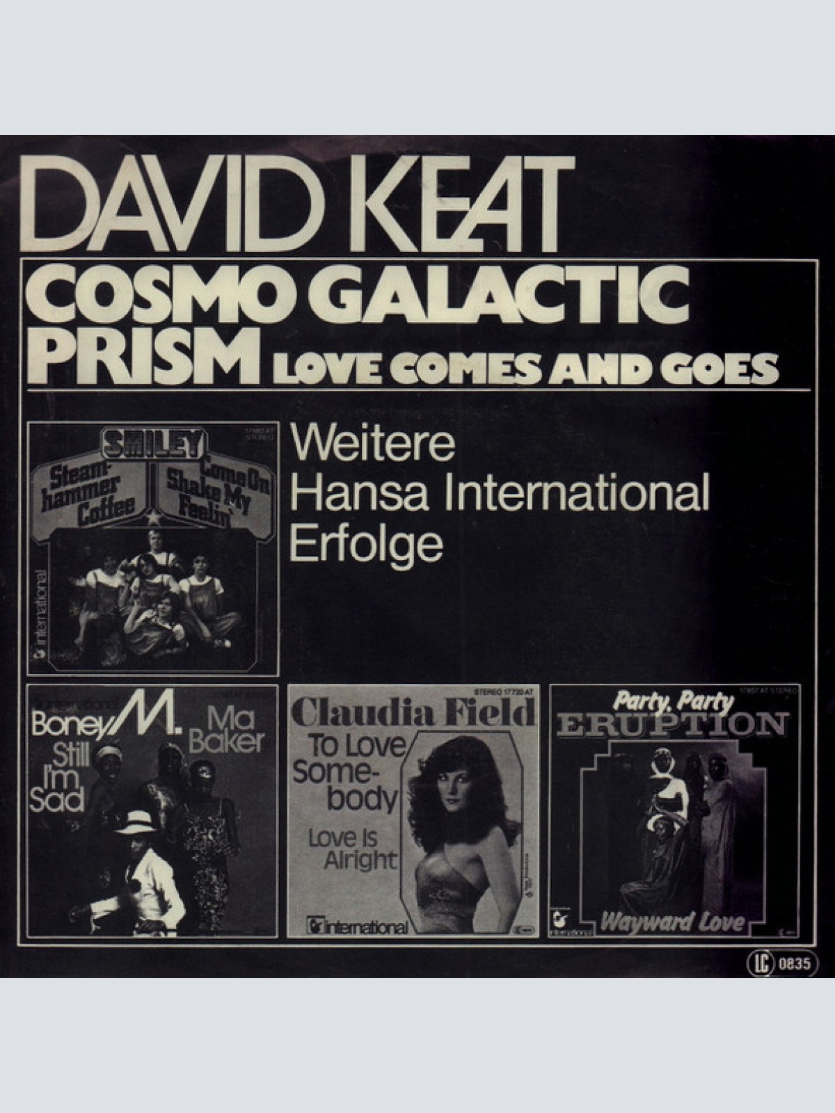 Vinyl / David Keat - Cosmo Galactic Prism