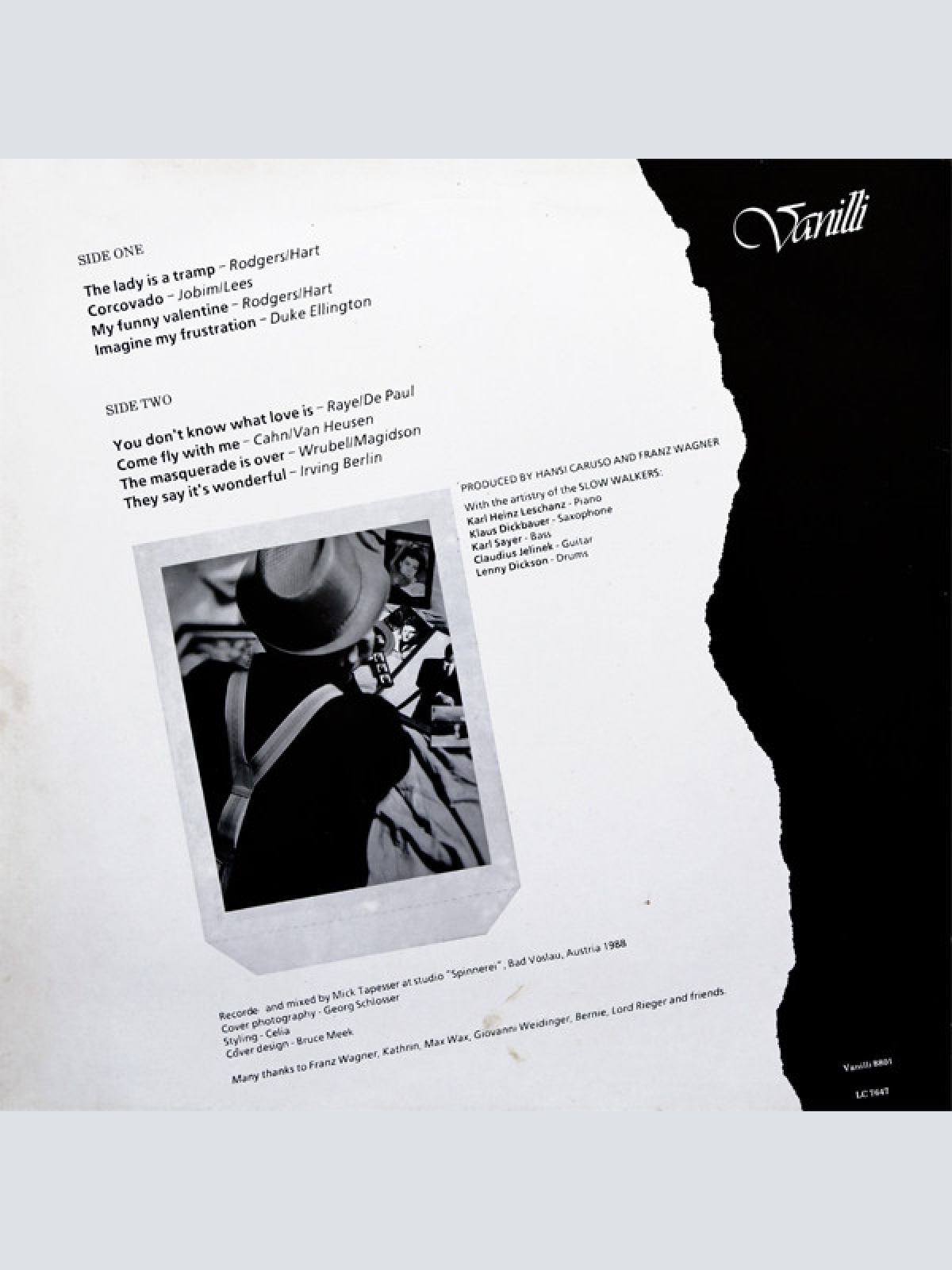 Vinyl / Hansi Caruso & The Slow Walkers - You Don't Know What Love Is