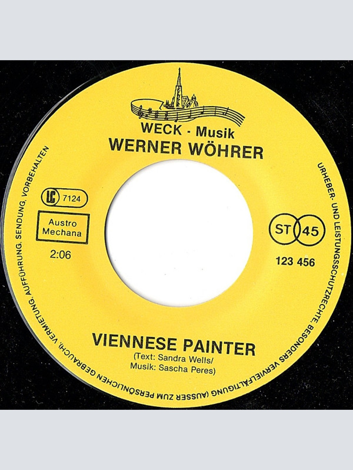 Vinyl / Werner Wöhrer - Viennese Painter