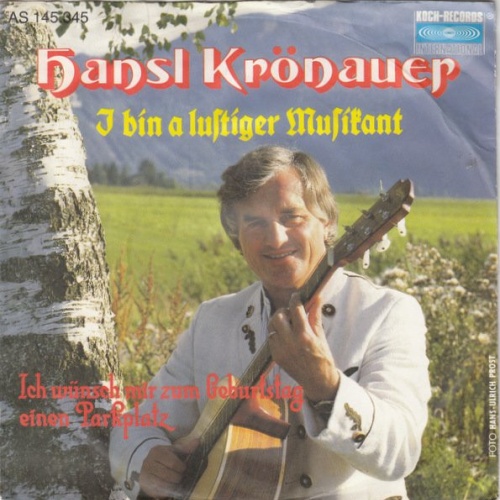 Vinyl / Hansl Krönauer - I Bin A Lustiger Musikant