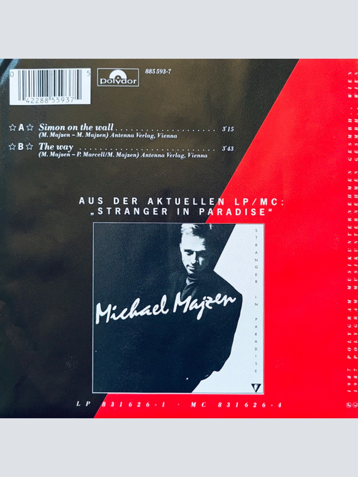 Vinyl / Michael Majzen* - Simon On The Wall