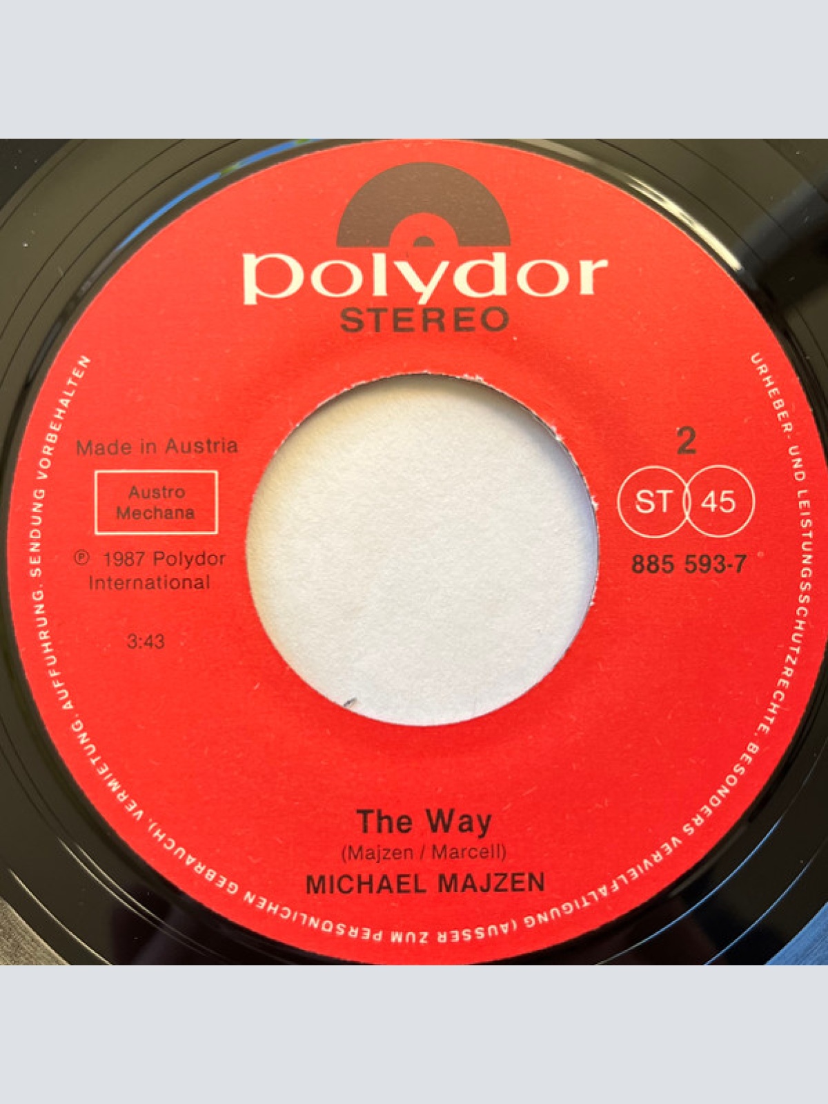 Vinyl / Michael Majzen* - Simon On The Wall
