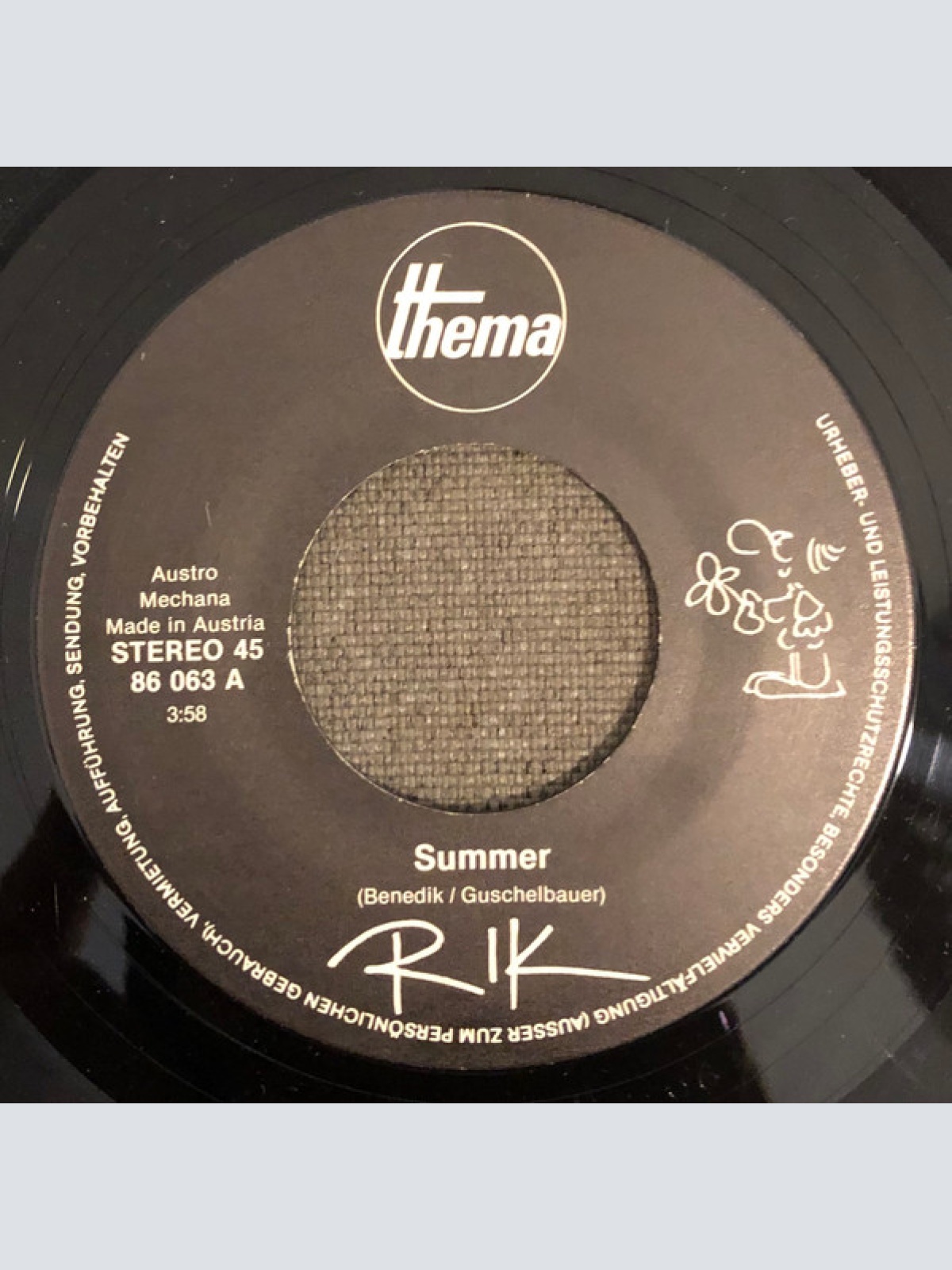 Vinyl / Rik - Summer