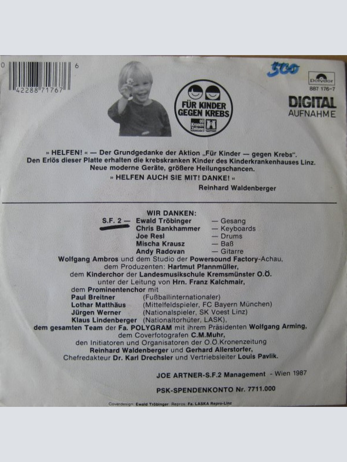 Vinyl / SF 2* & Fussballer Für Kinder - Kinderlachen