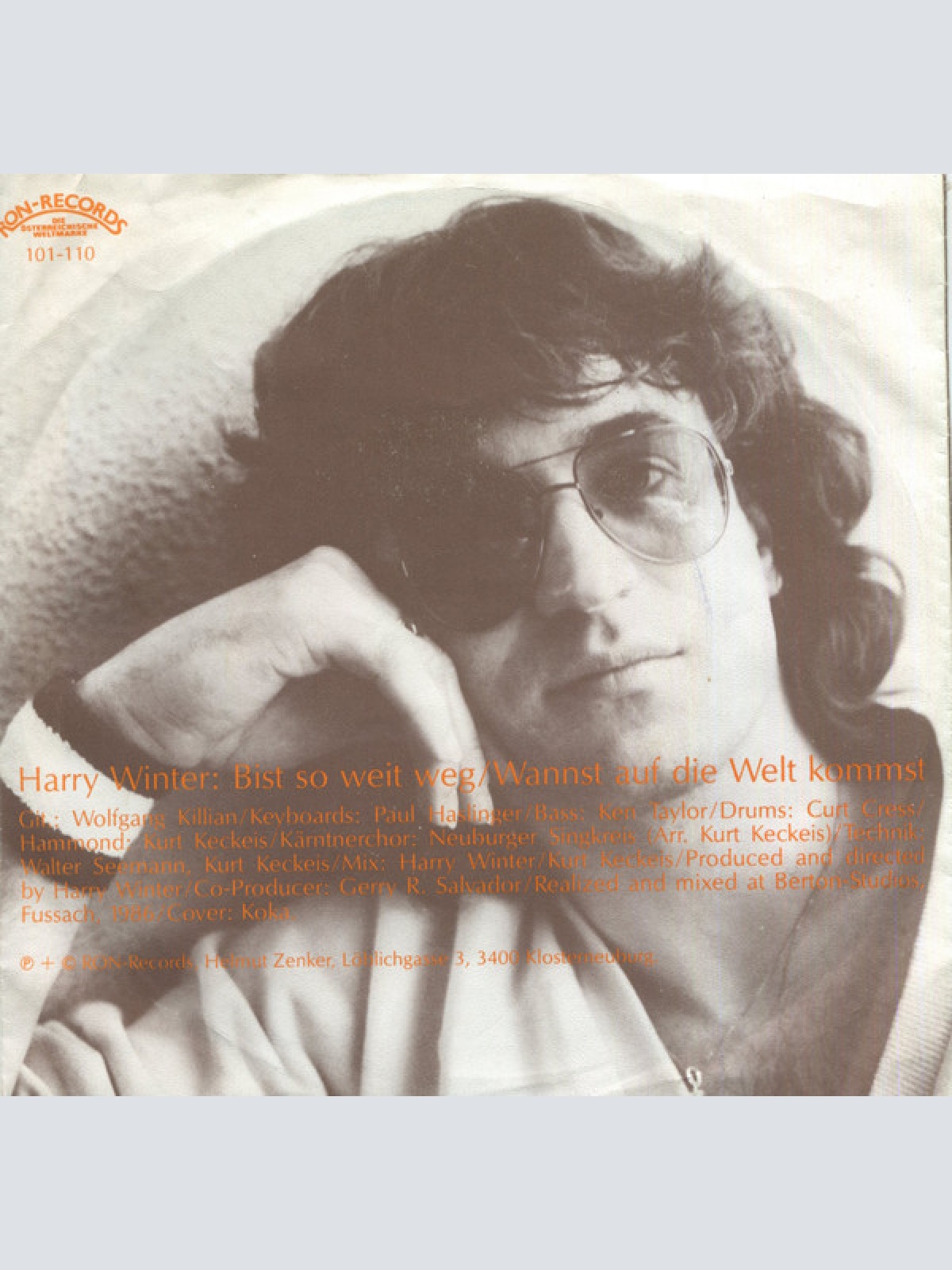 Vinyl / Harry Winter - Bist So Weit Weg