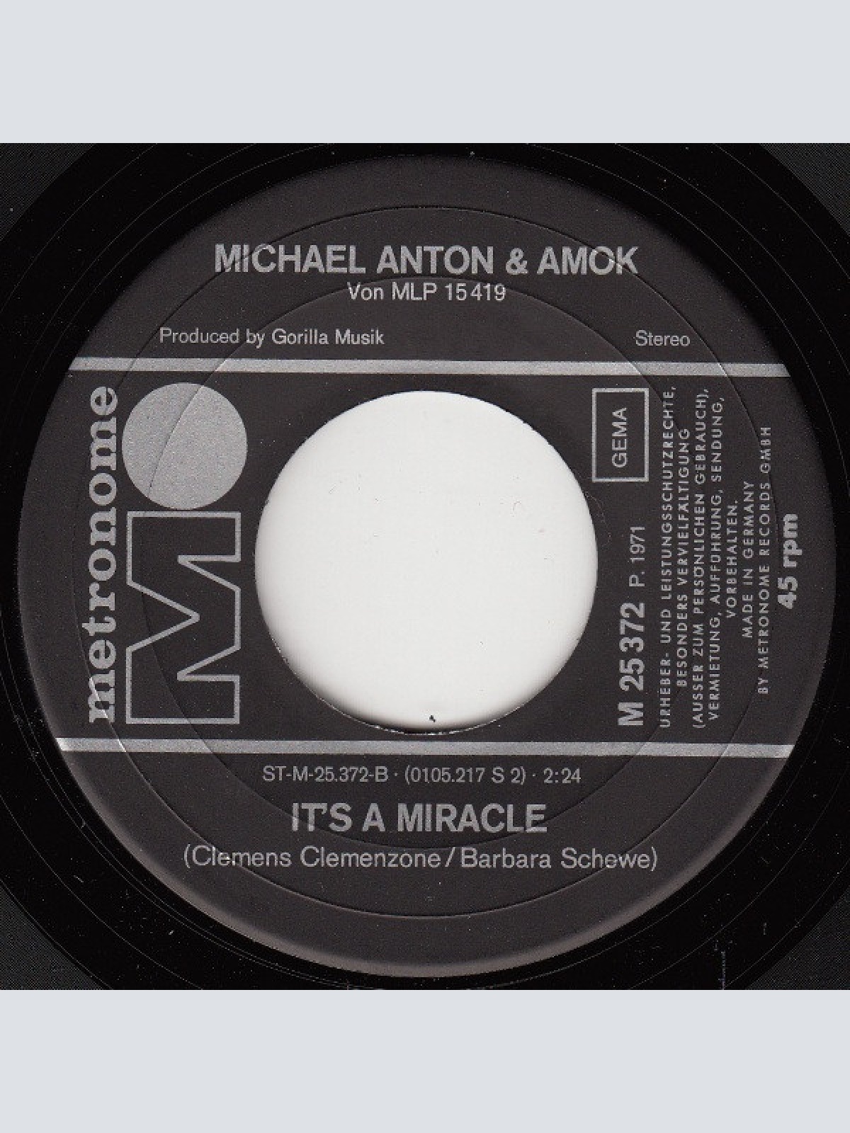 Vinyl / Michael Anton & Amok - Jesus Makes You High