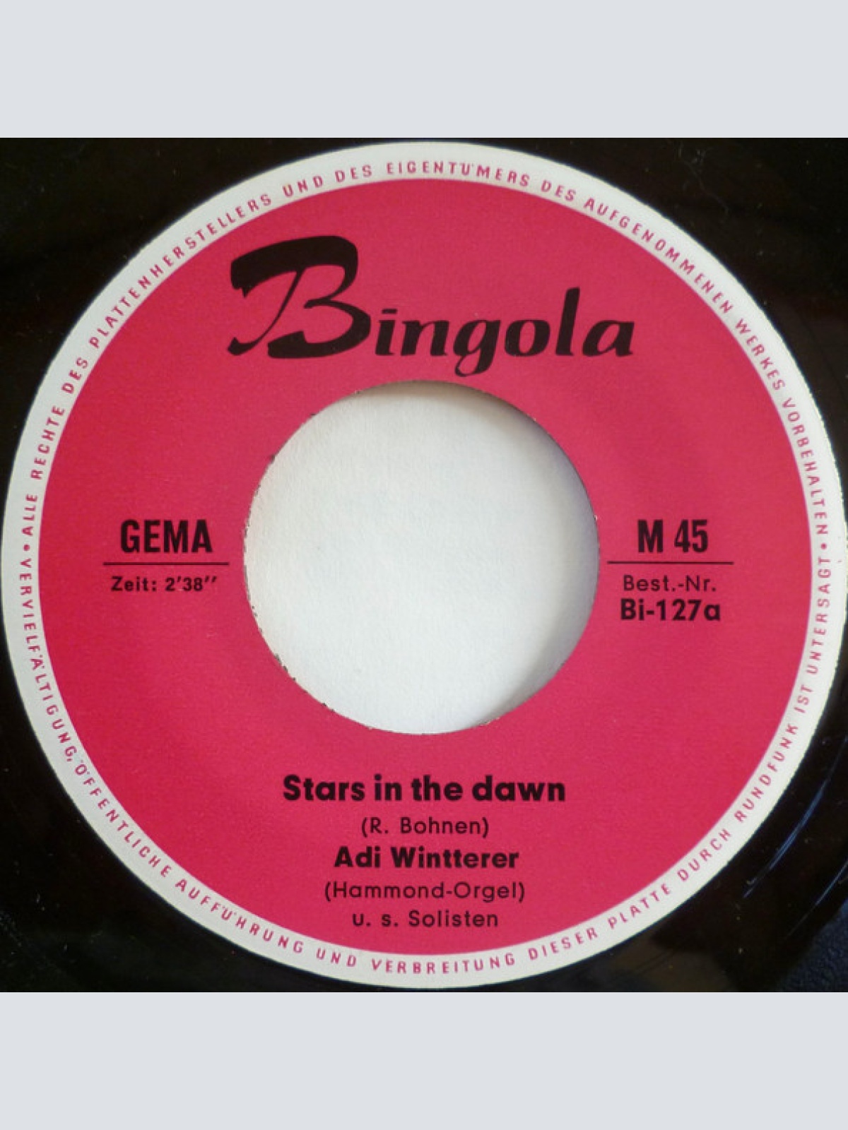 Vinyl / Adi Wintterer - Stars In The Dawn