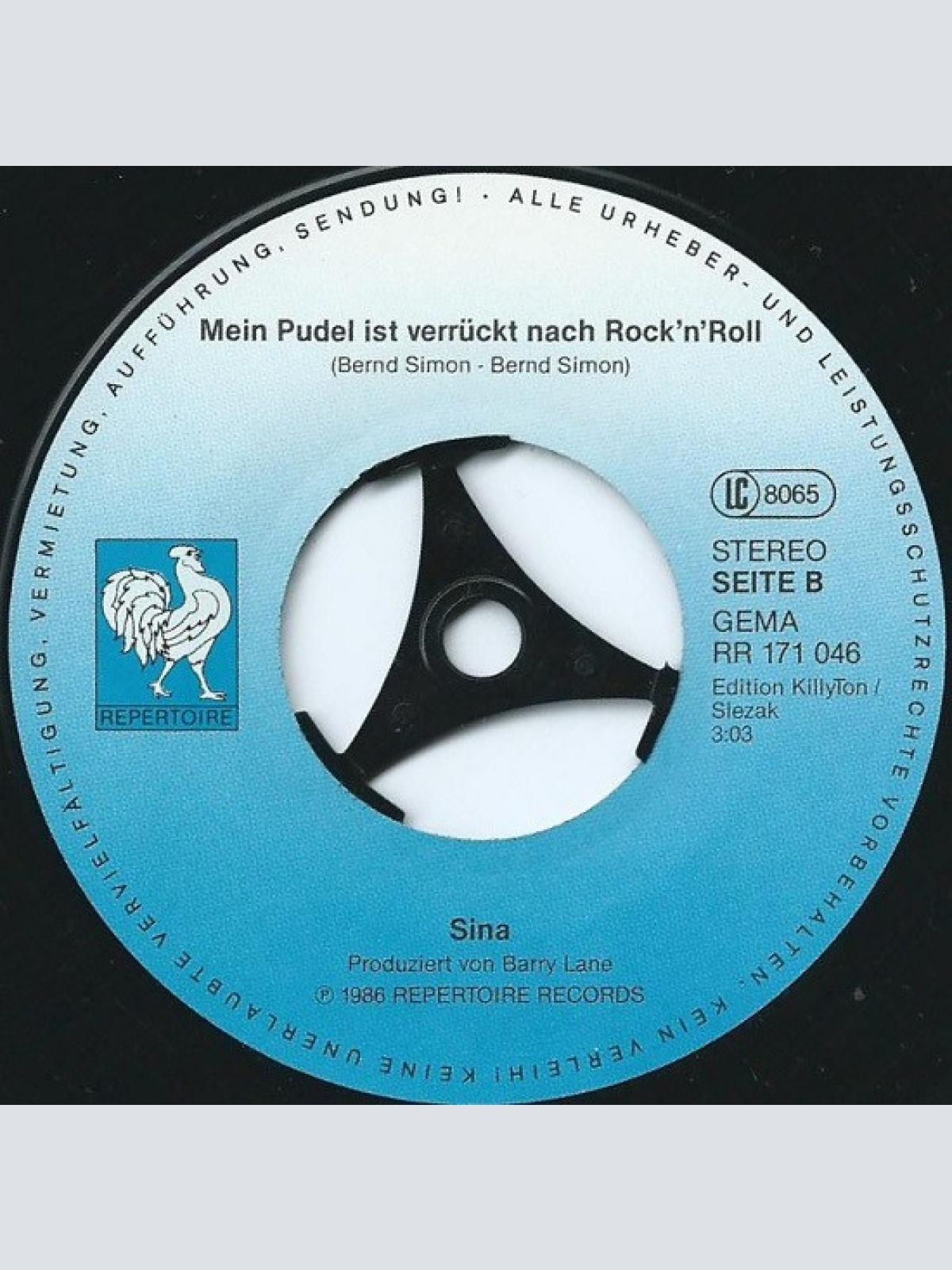 Vinyl / Sina (6) - Heute Steigt 'ne Riesen Fete