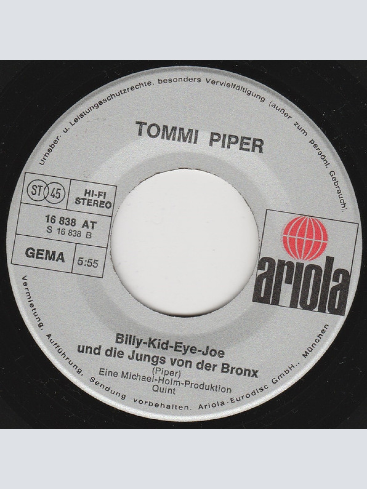 Vinyl / Tommi Piper* - Monotonek