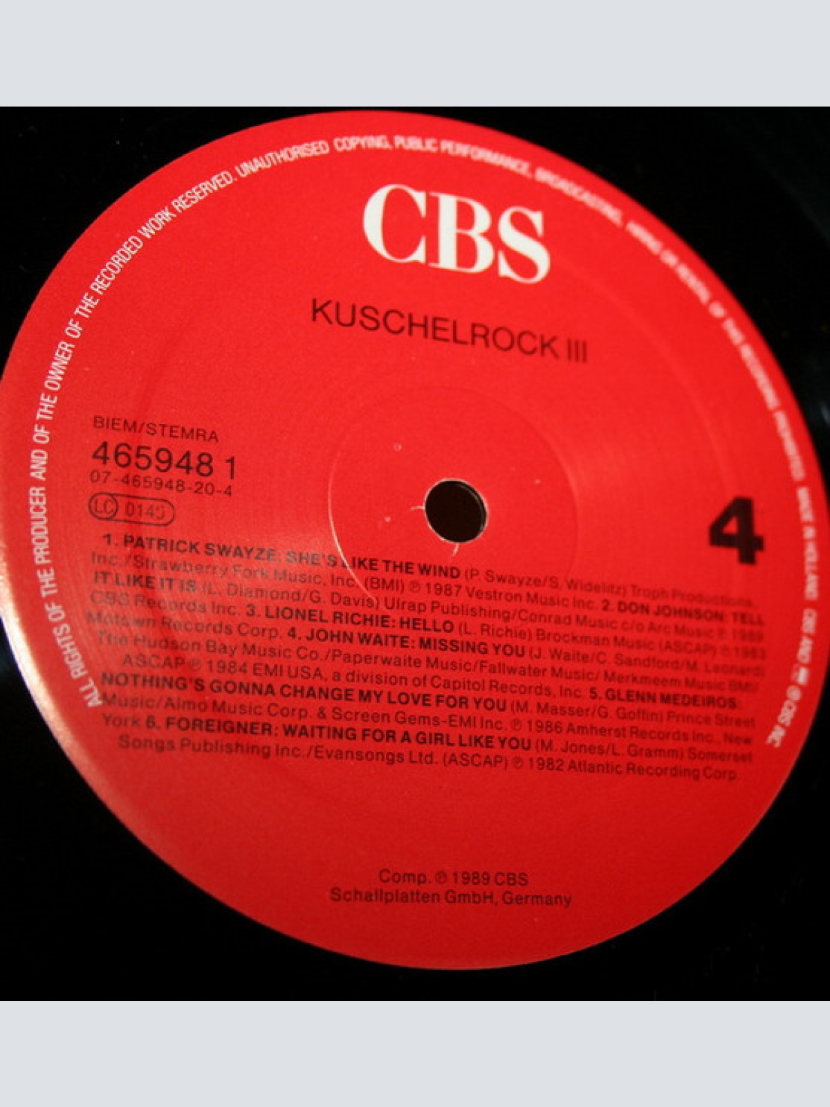 Vinyl / Various - Kuschelrock 3