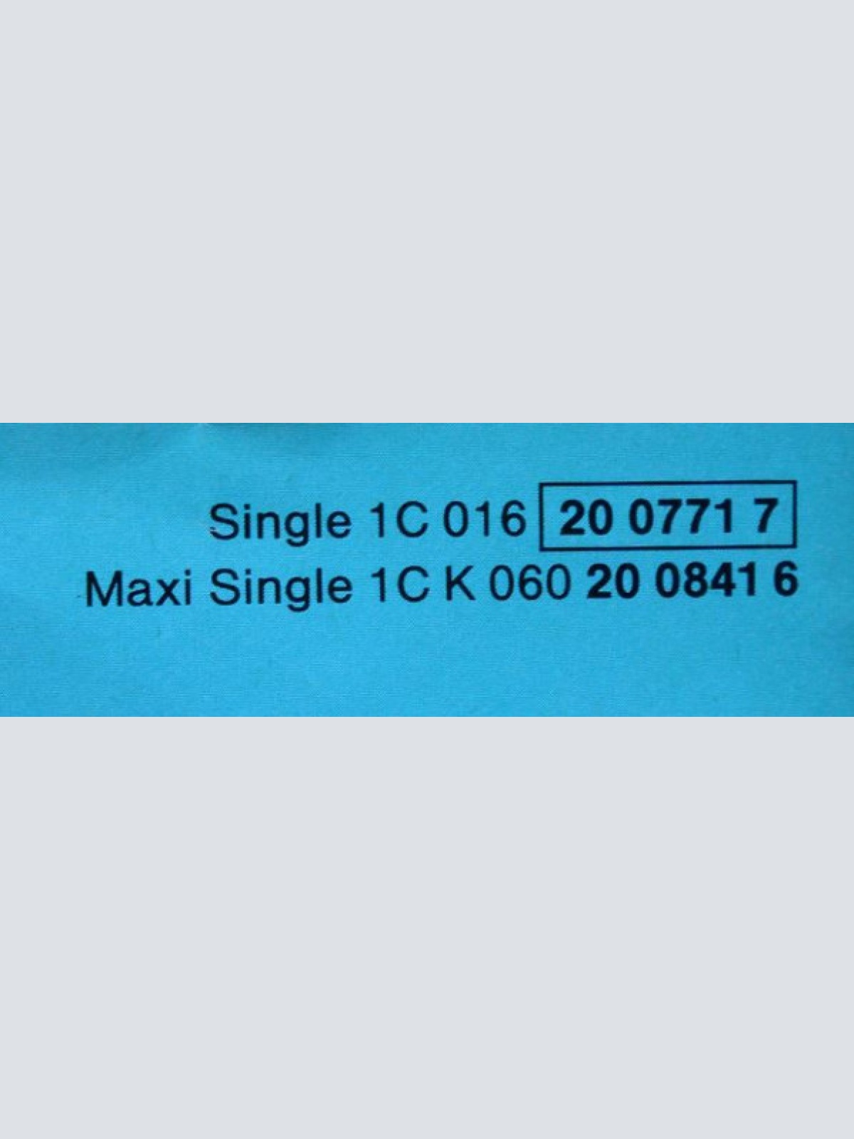 Vinyl / Talking Heads - Road To Nowhere