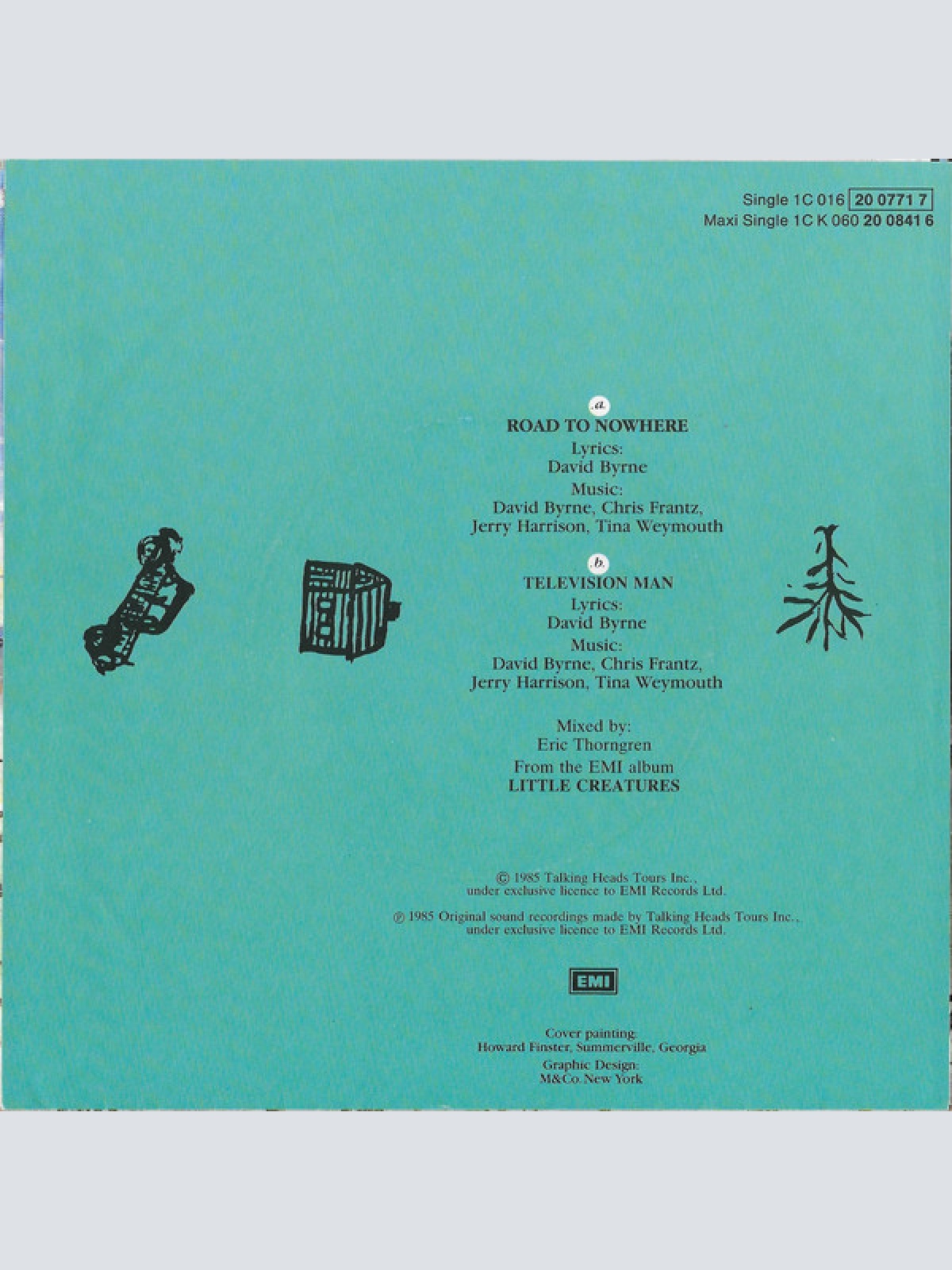 Vinyl / Talking Heads - Road To Nowhere