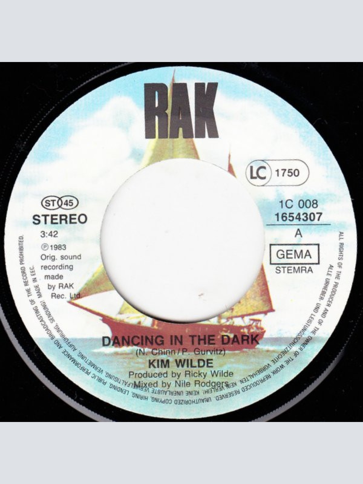 Vinyl / Kim Wilde - Dancing In The Dark