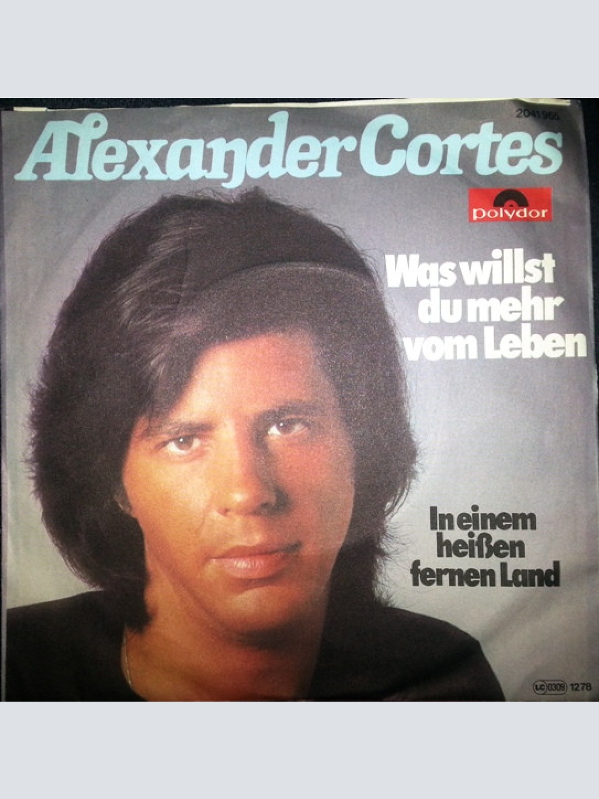 Vinyl / Alexander Cortes - Was Willst Du Mehr Vom Leben