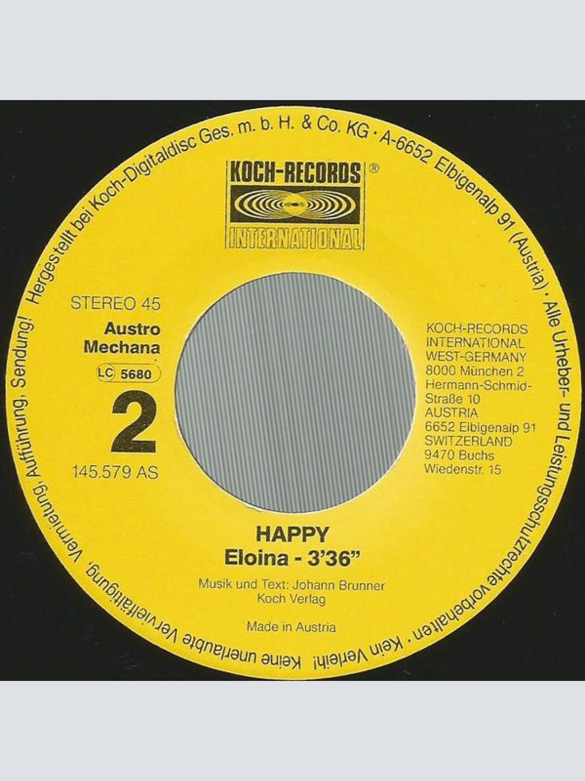 Vinyl / Happy (8) - Verbotene Träume Der Nacht