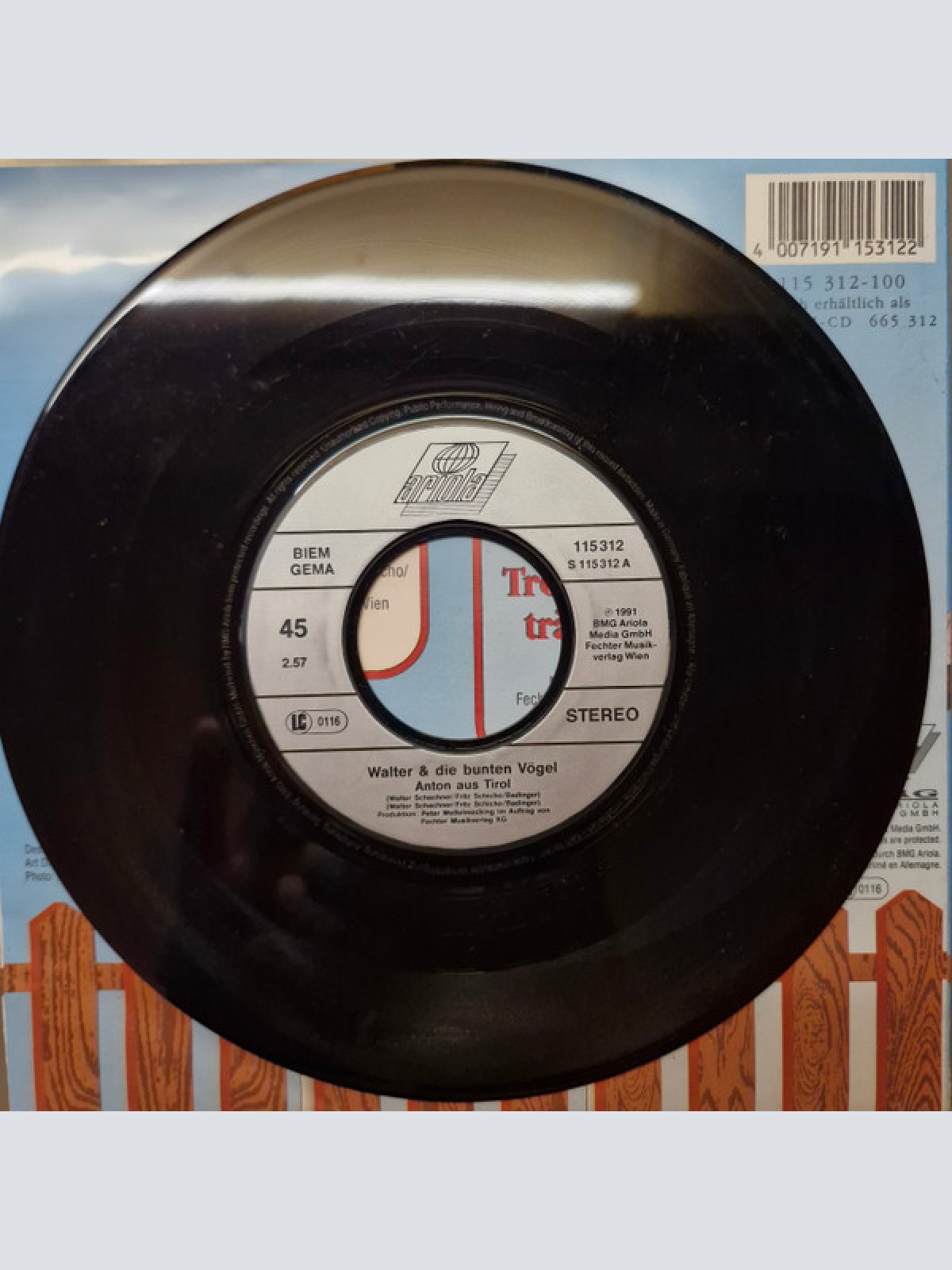 Vinyl / Walter & Die Bunten Vögel - Anton Aus Tirol