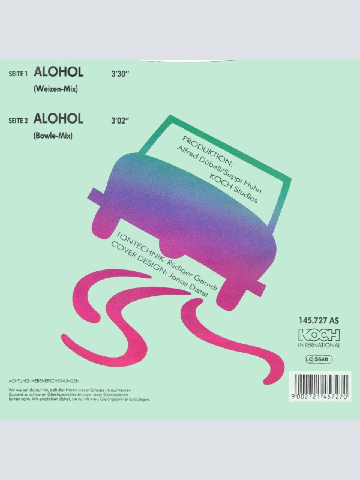 Vinyl / Fritz & Chicken - Alohol