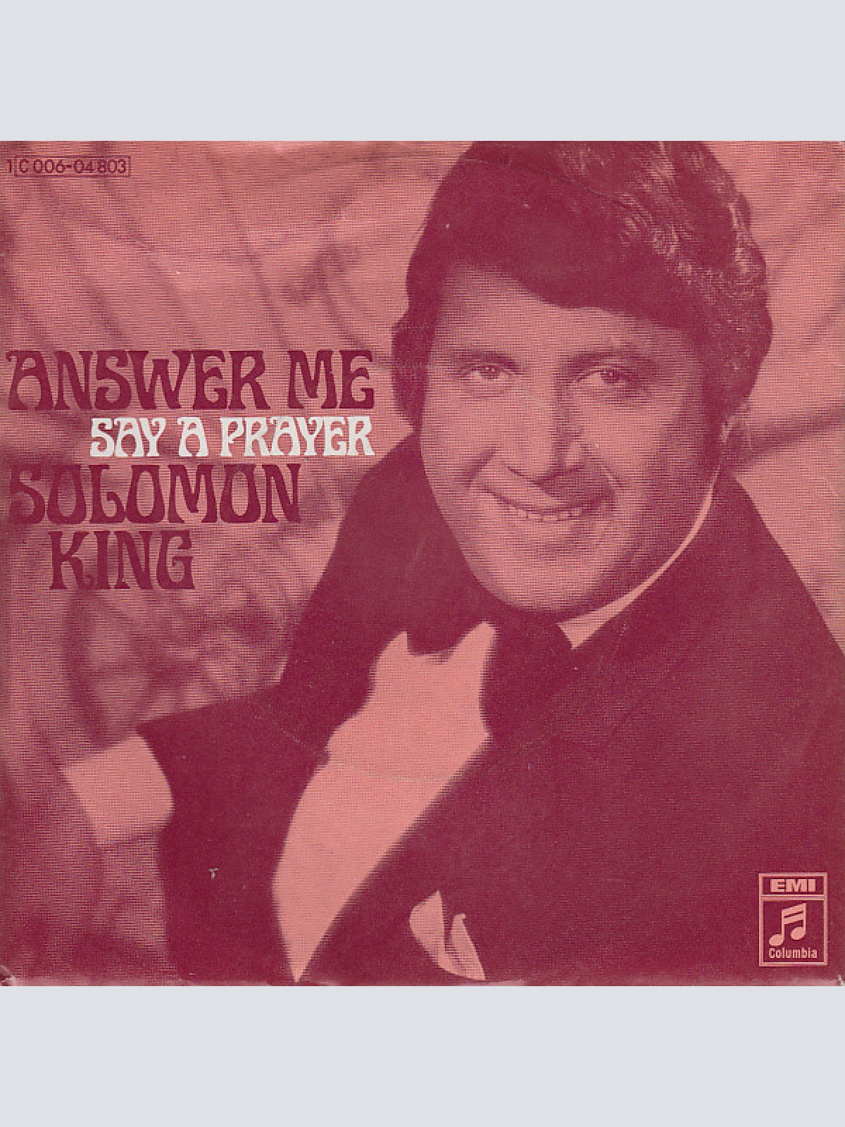 Vinyl / Solomon King - Answer Me