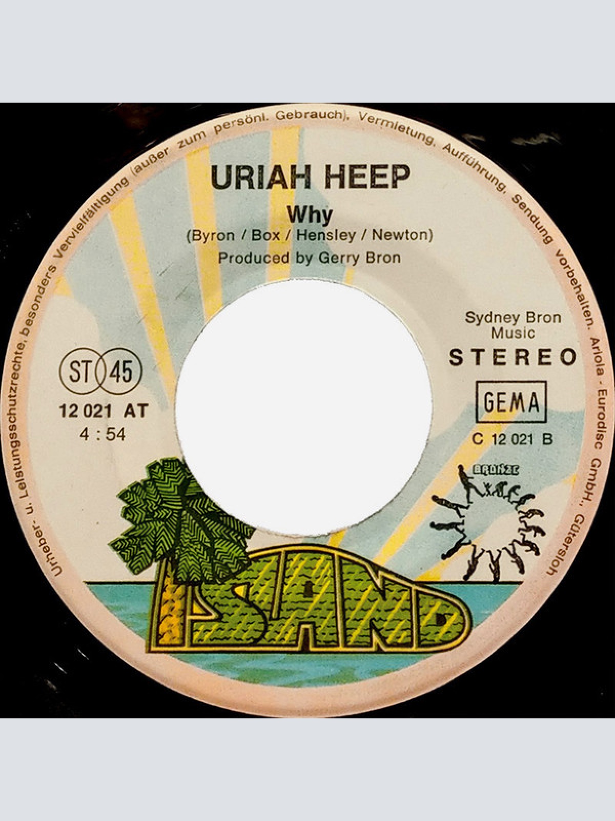 Vinyl / Uriah Heep - The Wizard / Why