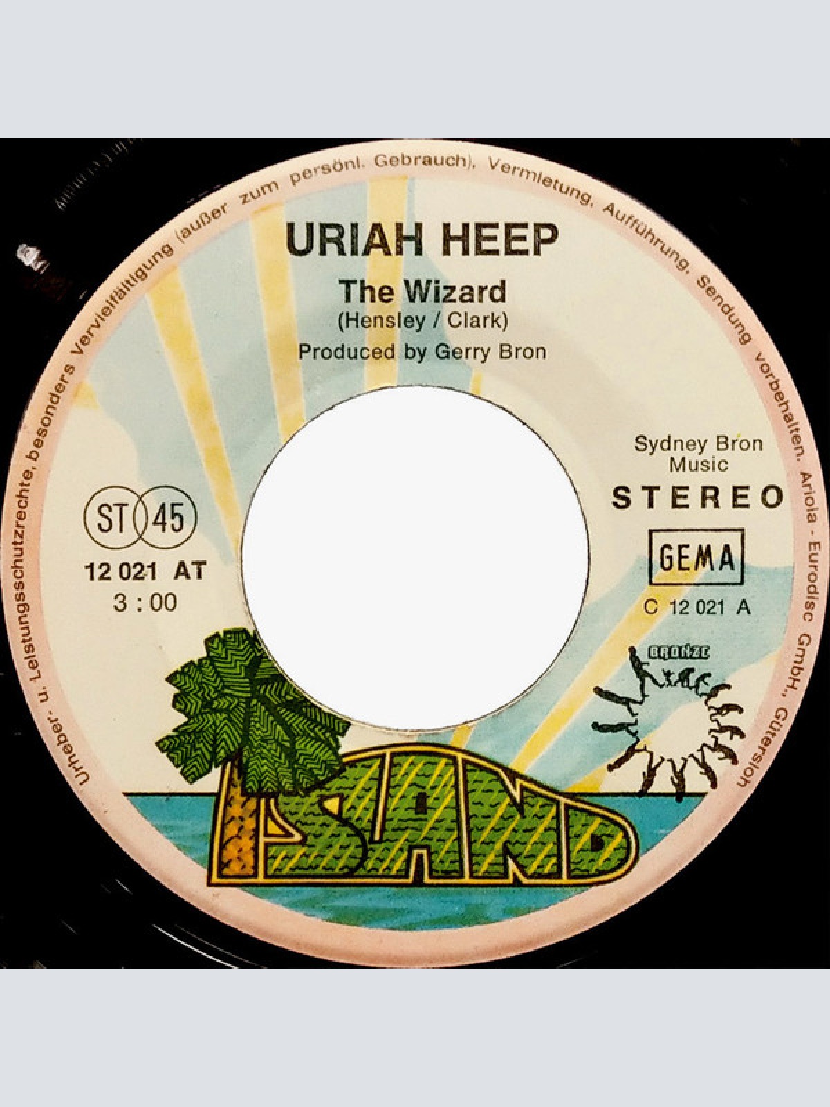 Vinyl / Uriah Heep - The Wizard / Why