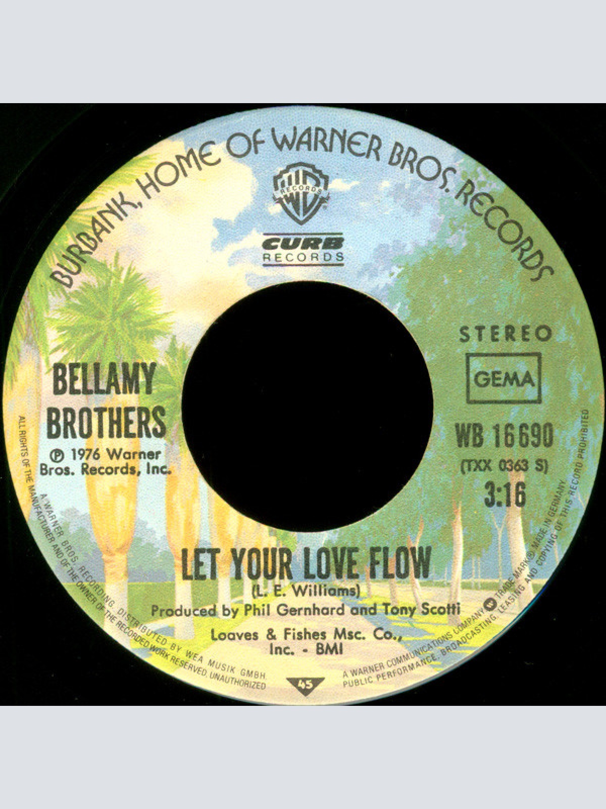 Vinyl / Bellamy Brothers - Let Your Love Flow