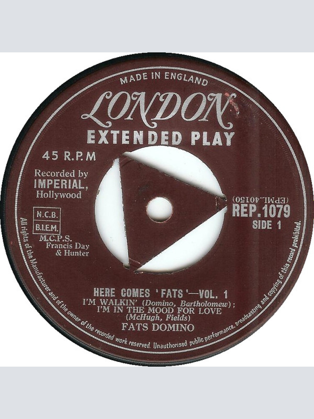 Vinyl / Fats Domino - Here Comes 'Fats' - Vol. 1